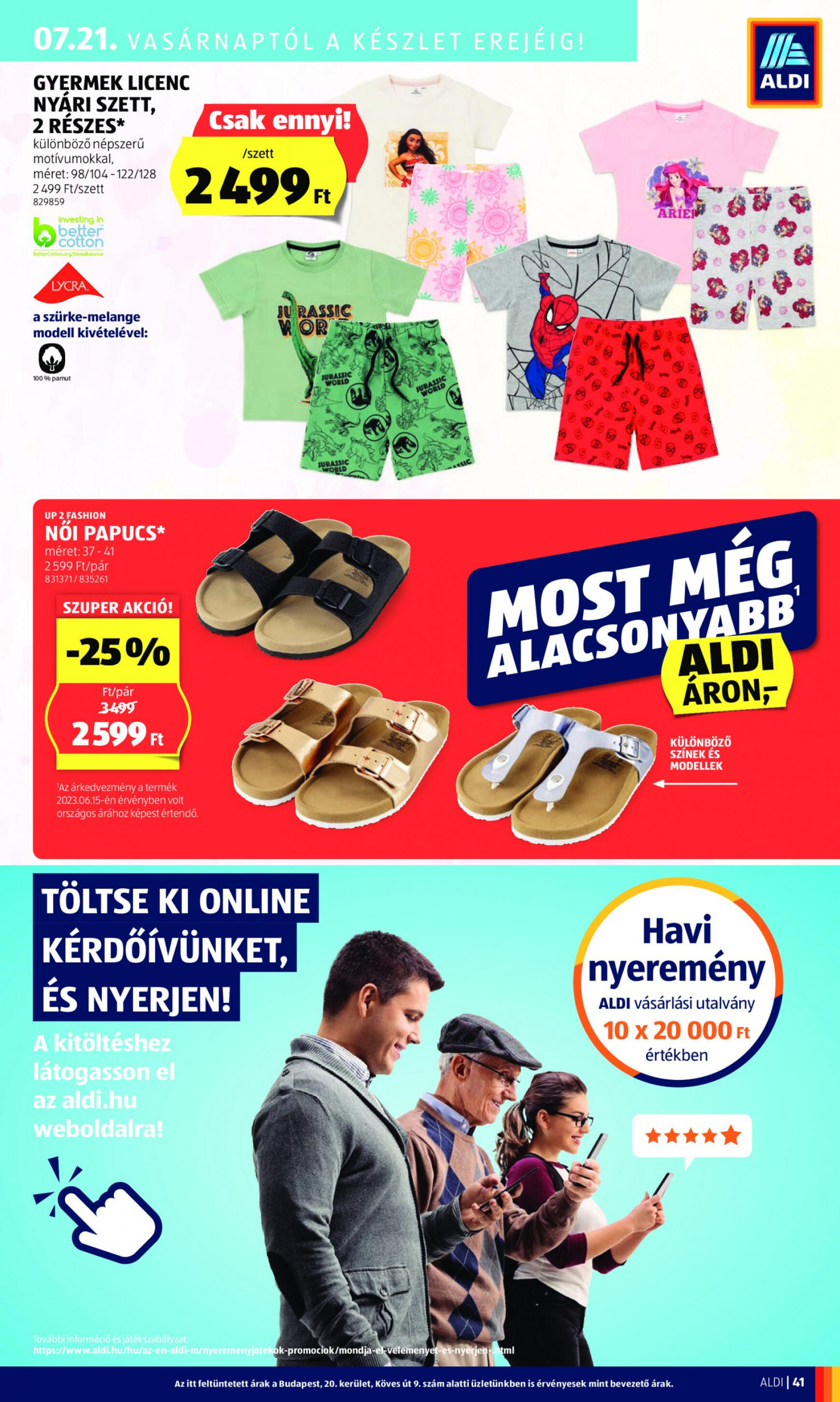 aldi - Aktuális újság Aldi 07.18. - 07.24. - page: 45