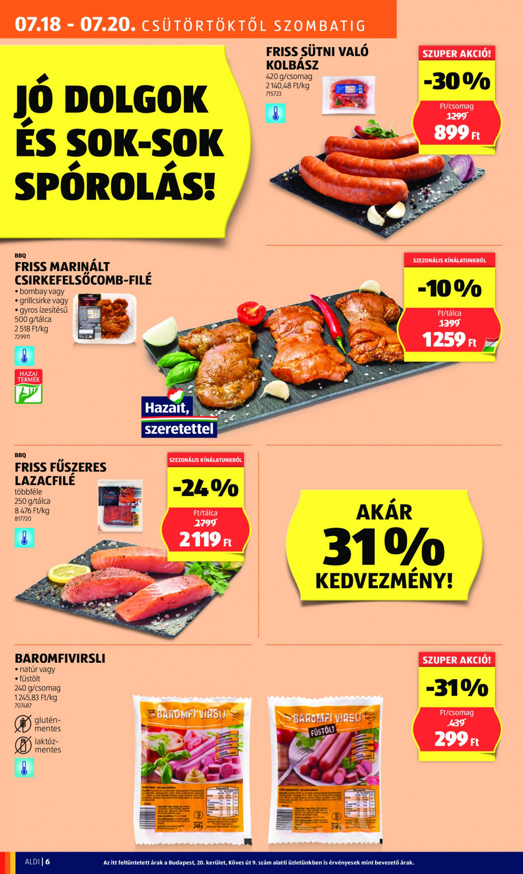 aldi - Aktuális újság Aldi 07.18. - 07.24. - page: 8