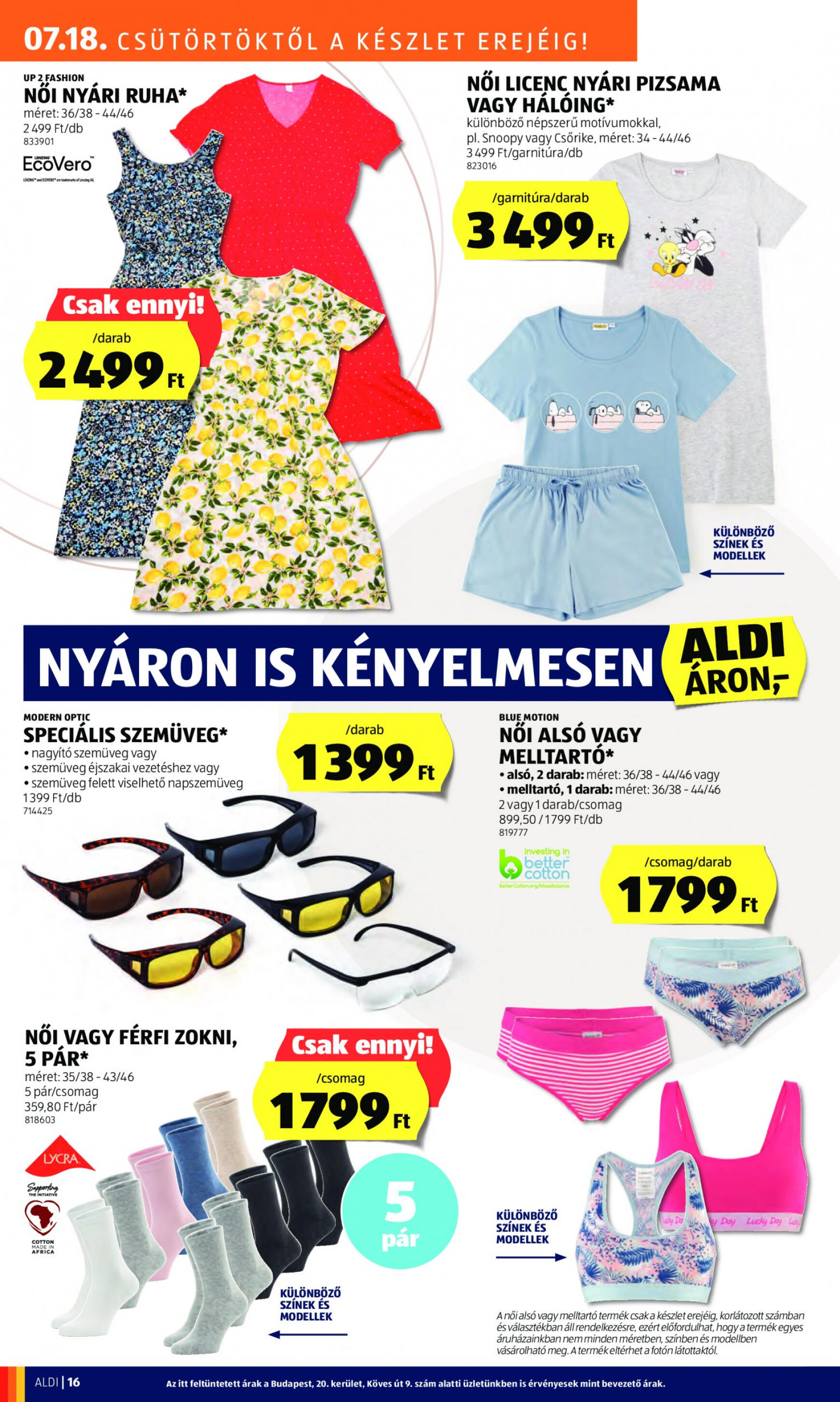 aldi - Aktuális újság Aldi 07.18. - 07.24. - page: 18