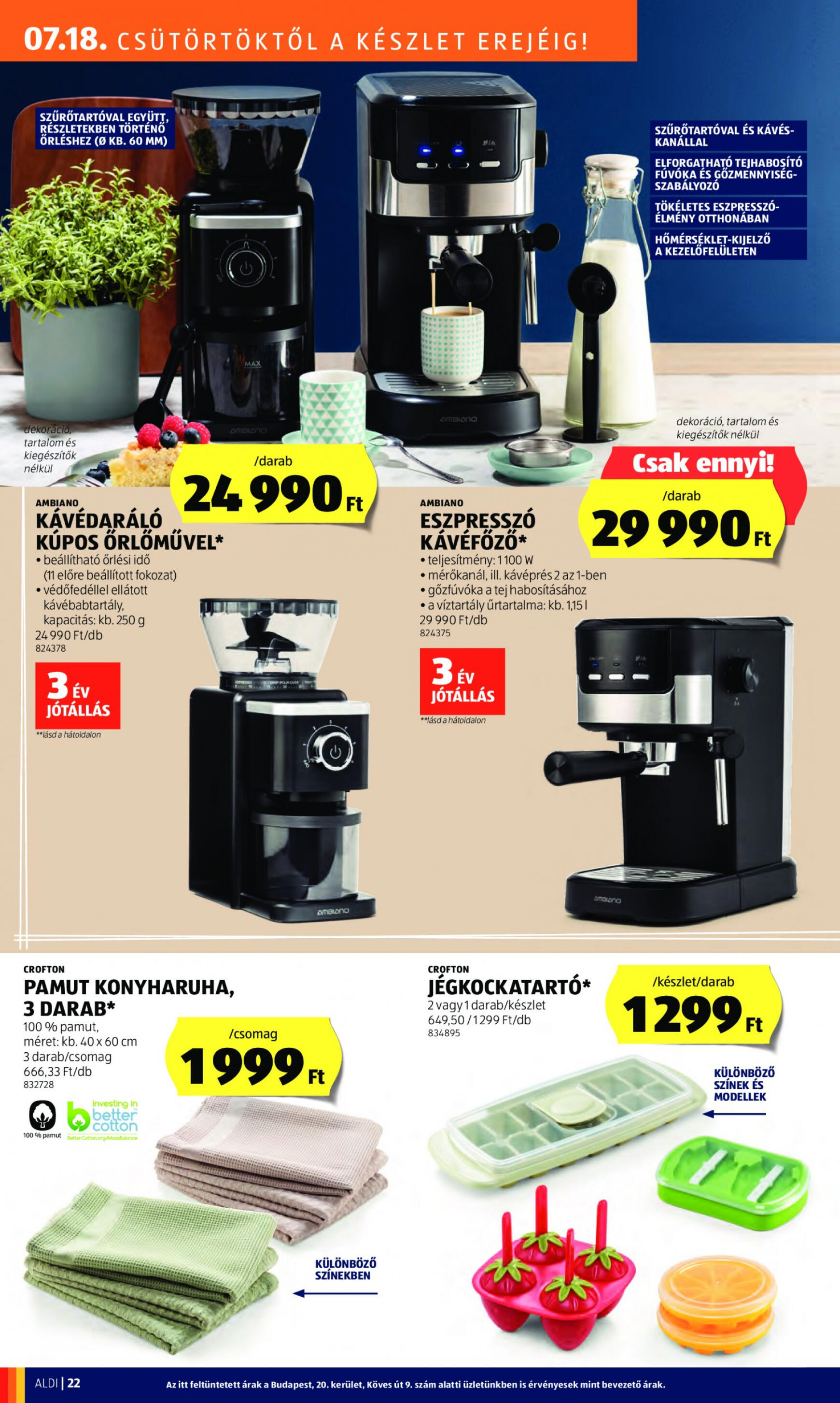 aldi - Aktuális újság Aldi 07.18. - 07.24. - page: 24