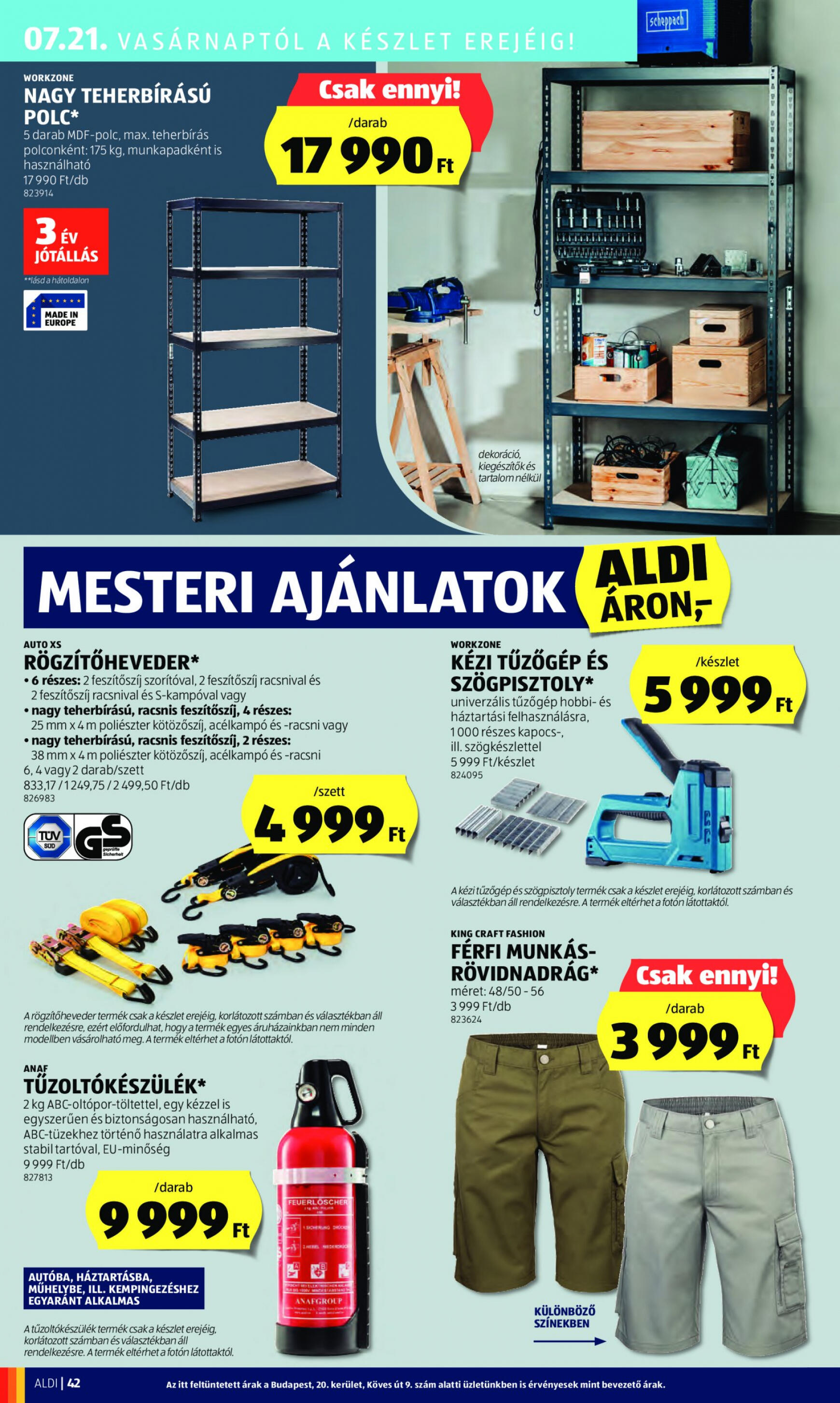 aldi - Aktuális újság Aldi 07.18. - 07.24. - page: 46