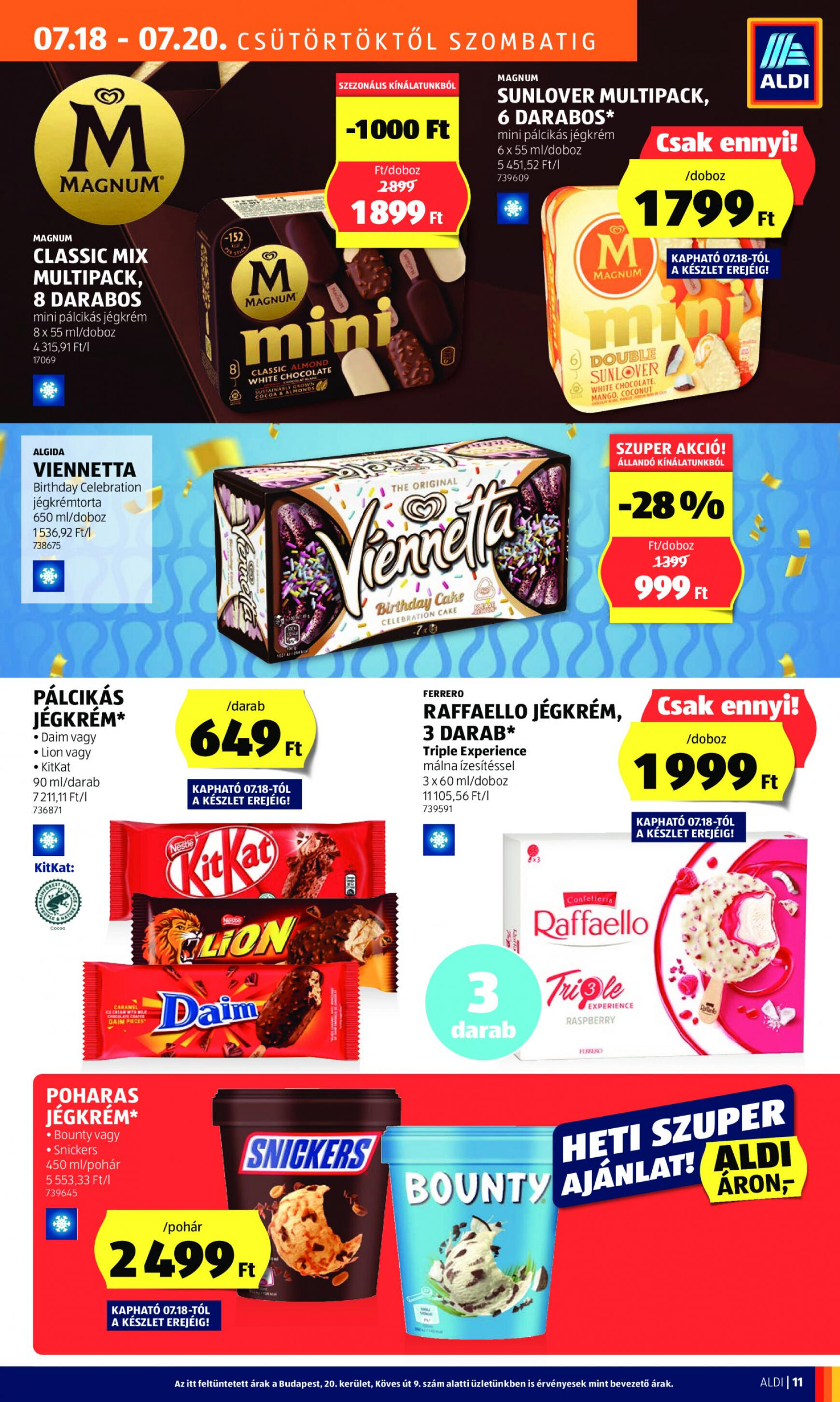 aldi - Aktuális újság Aldi 07.18. - 07.24. - page: 13