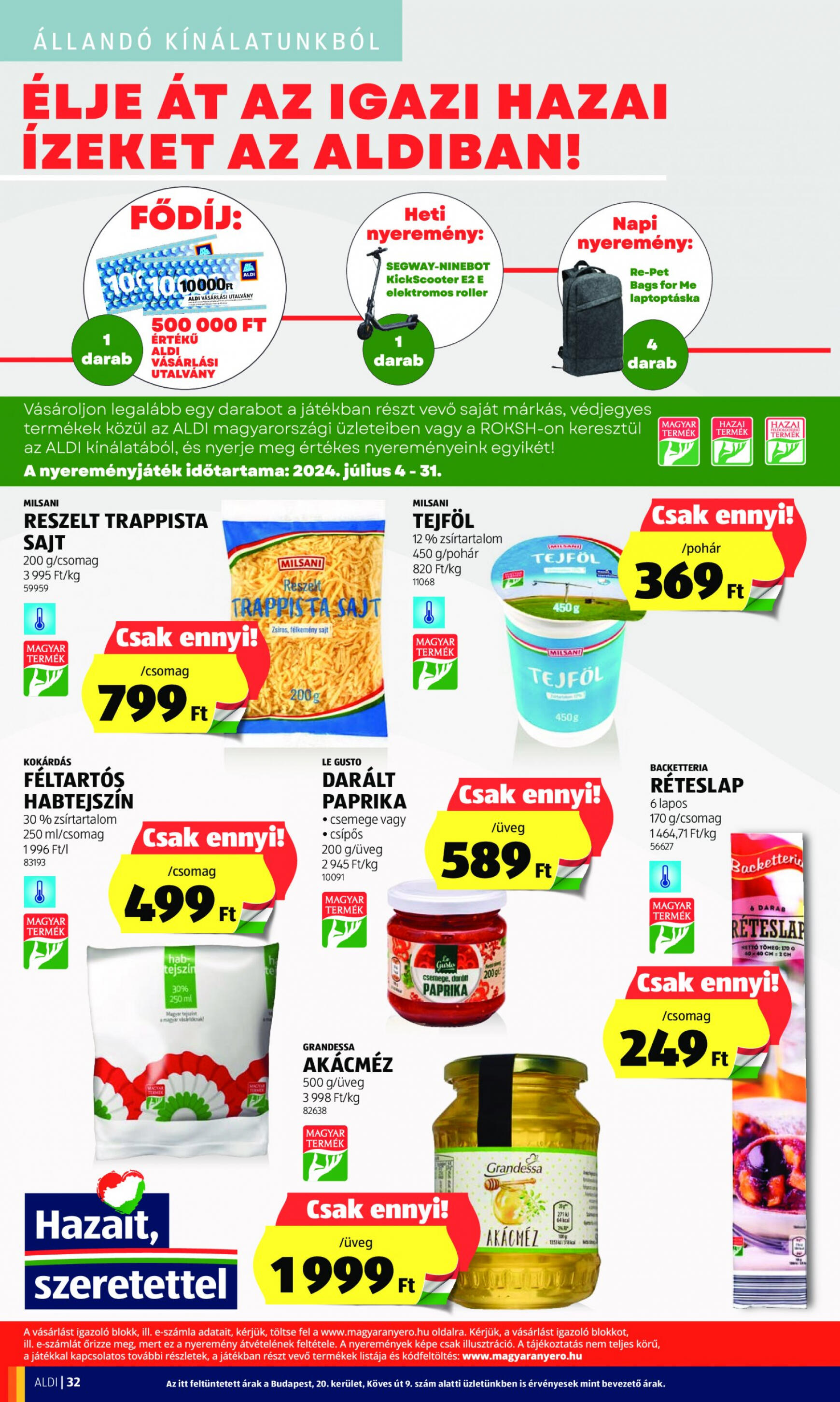 aldi - Aktuális újság Aldi 07.18. - 07.24. - page: 36