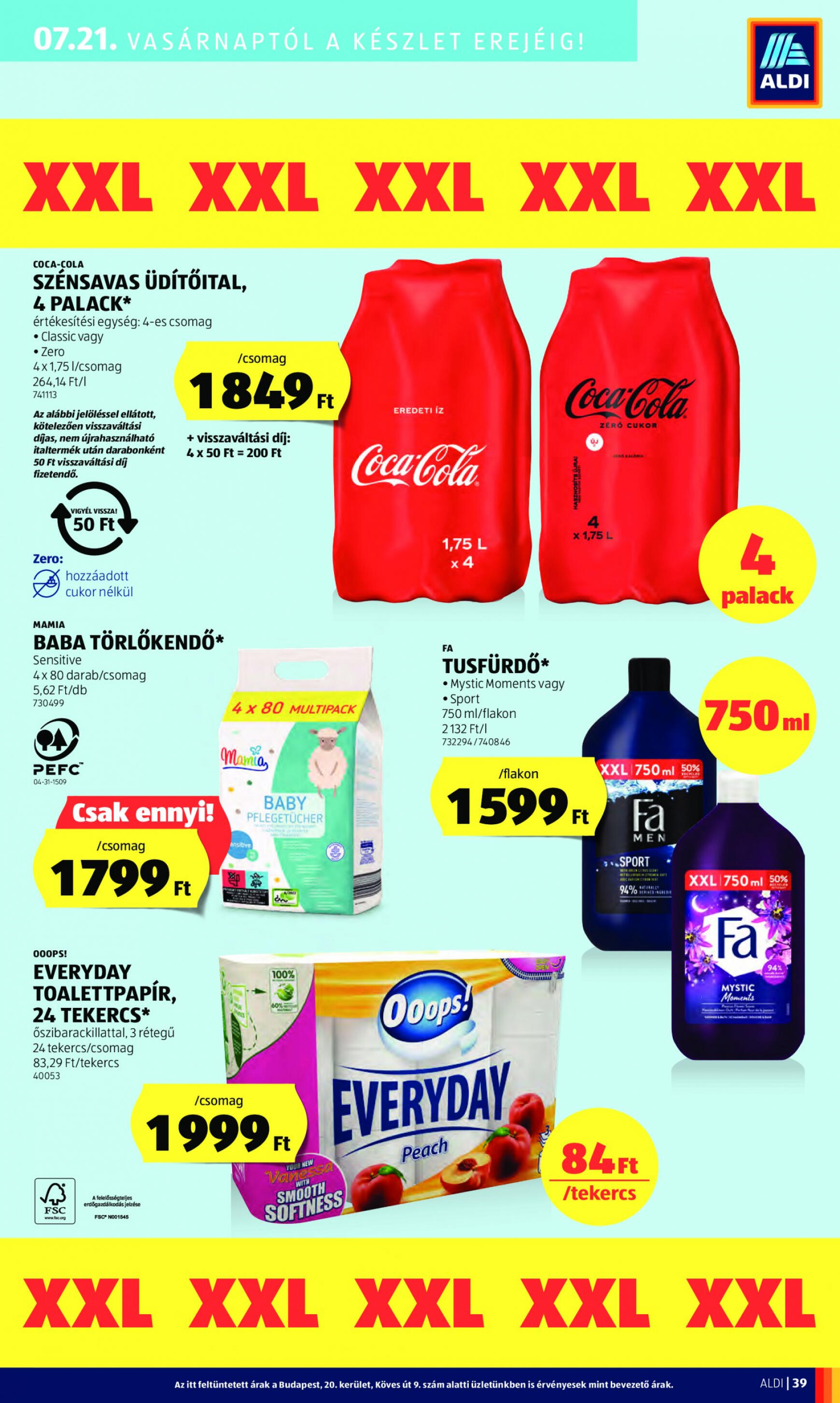 aldi - Aktuális újság Aldi 07.18. - 07.24. - page: 43