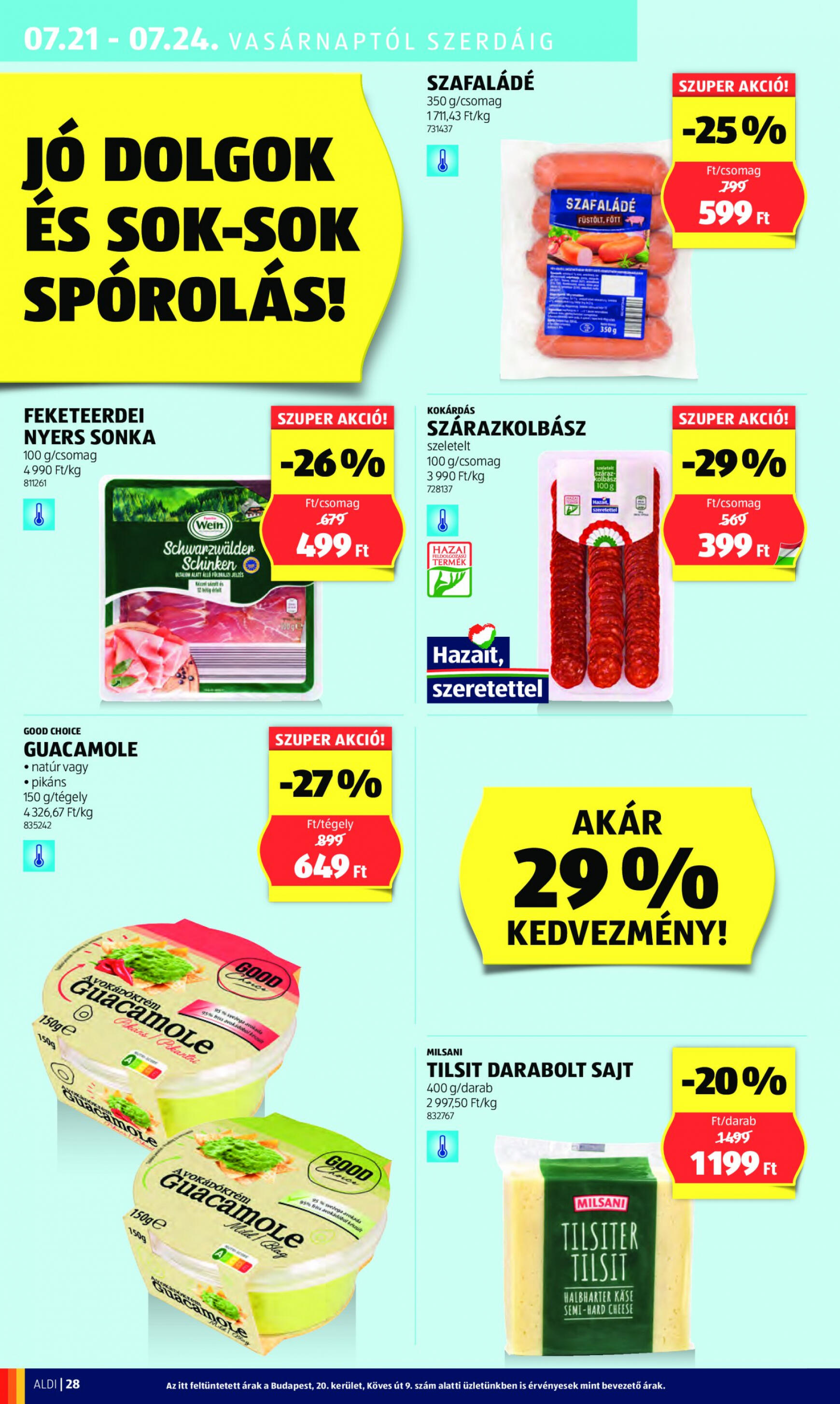 aldi - Aktuális újság Aldi 07.18. - 07.24. - page: 32