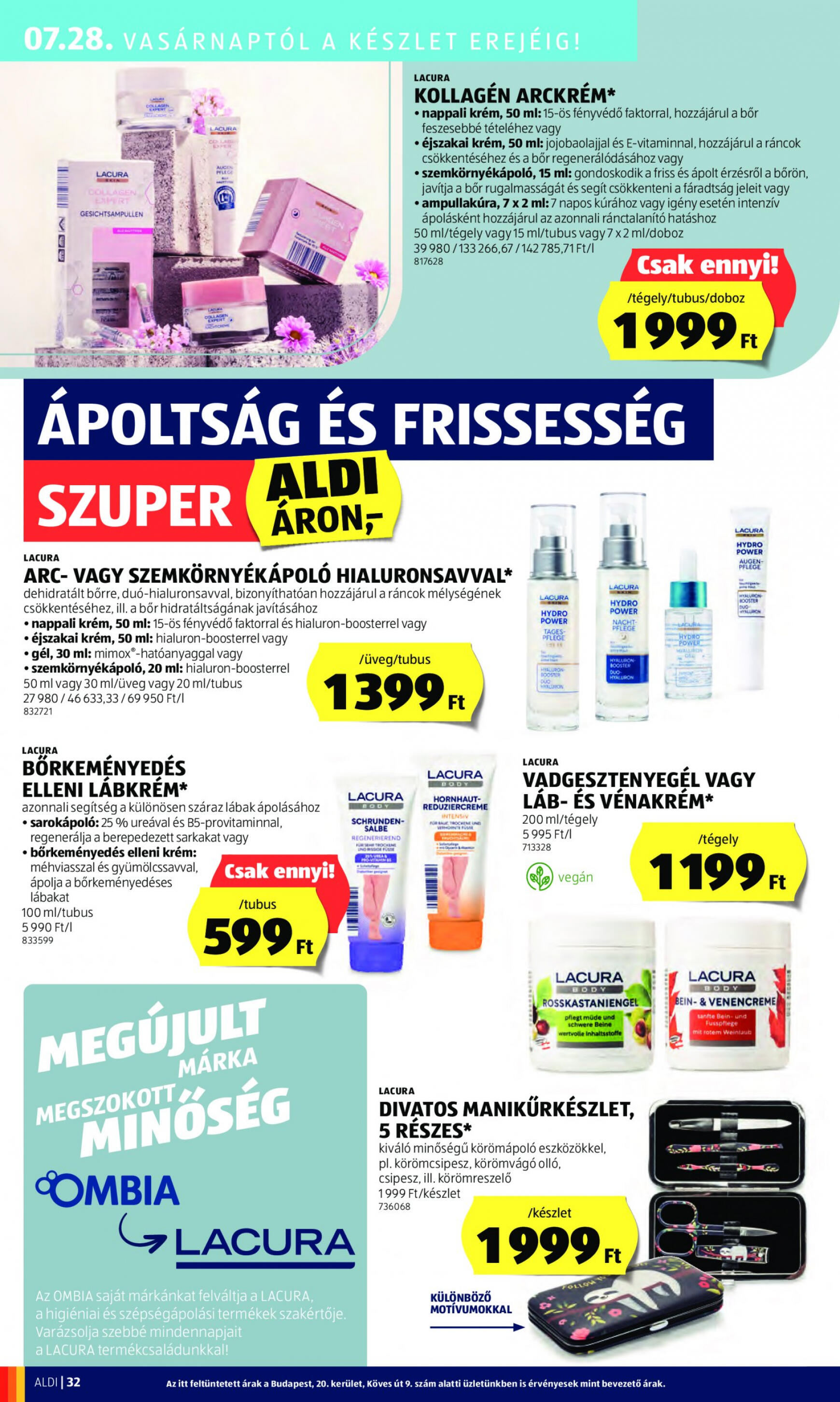 aldi - Aktuális újság Aldi 07.25. - 07.31. - page: 36