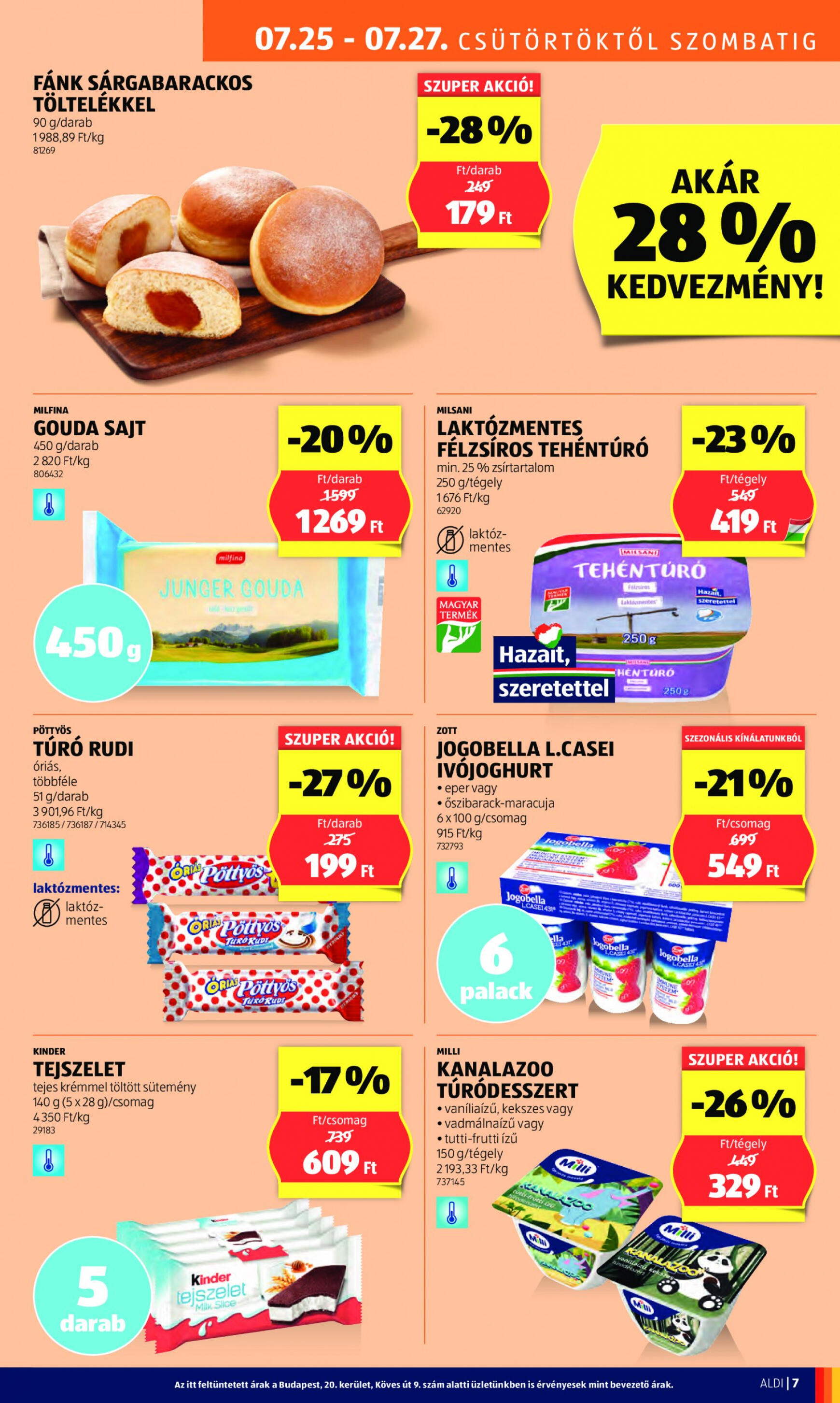 aldi - Aktuális újság Aldi 07.25. - 07.31. - page: 9