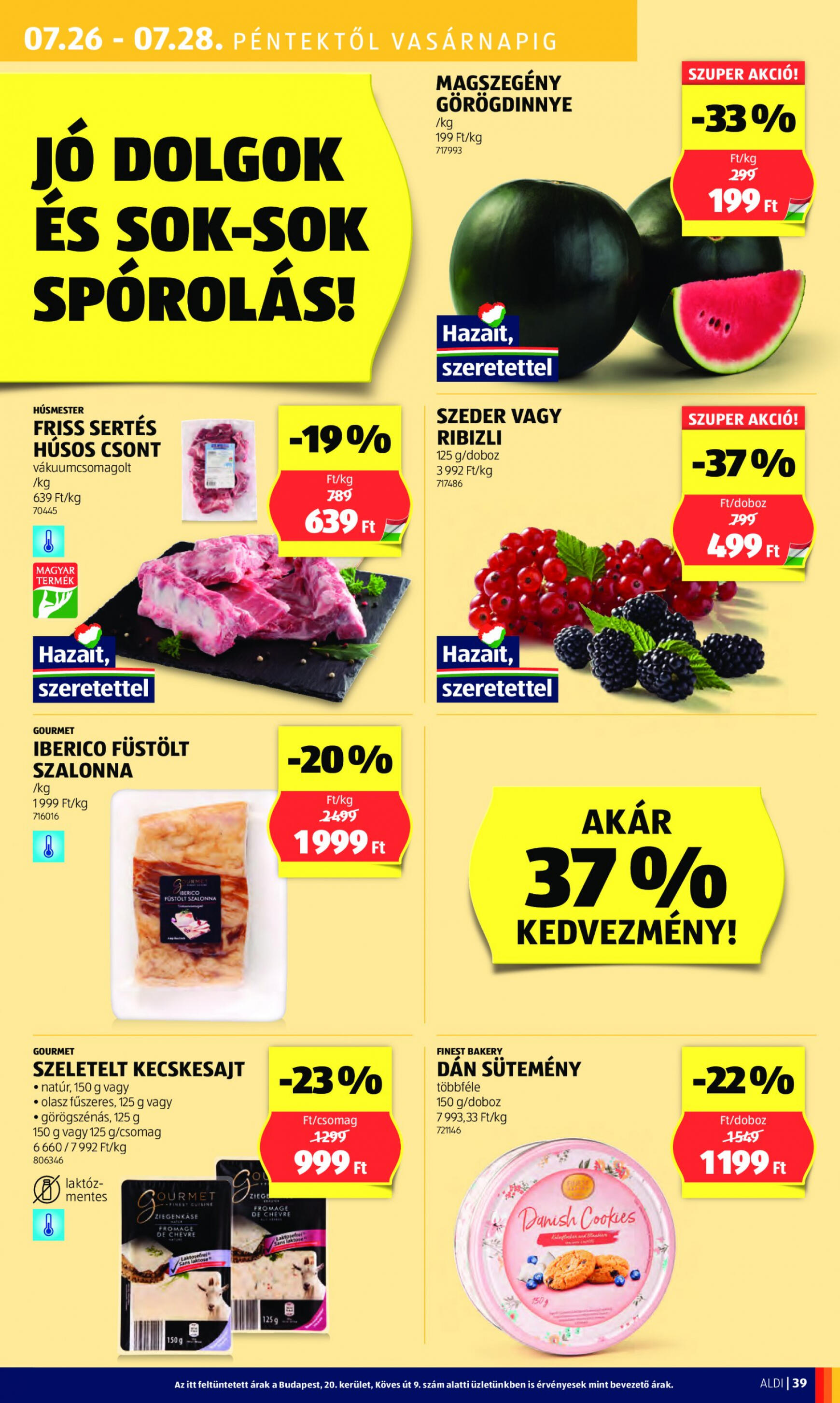 aldi - Aktuális újság Aldi 07.25. - 07.31. - page: 43