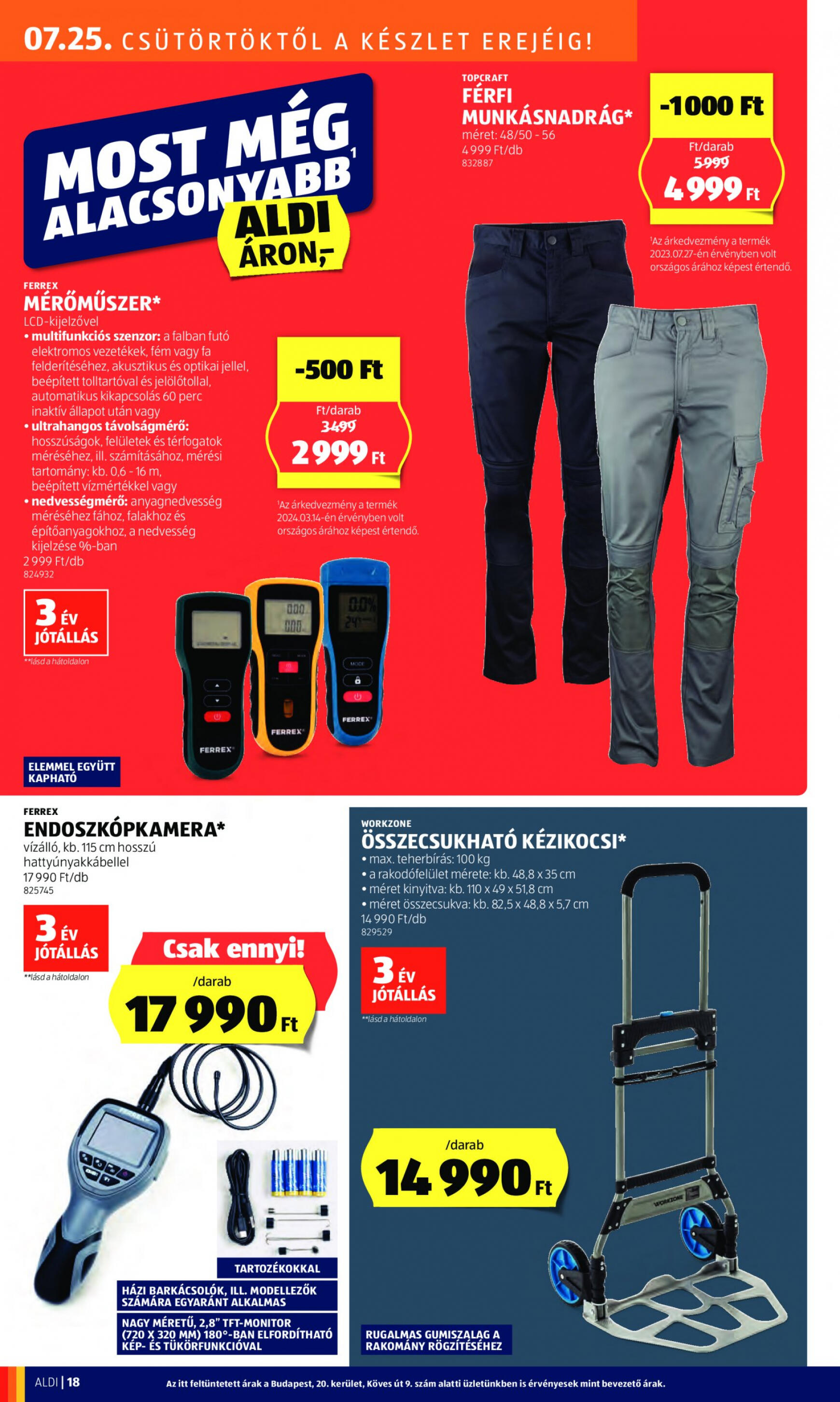 aldi - Aktuális újság Aldi 07.25. - 07.31. - page: 20