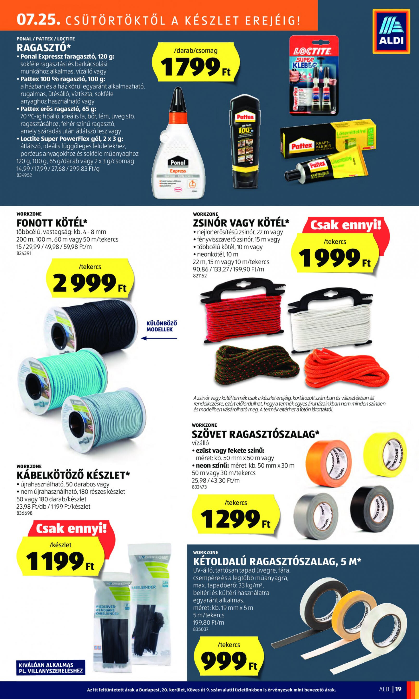 aldi - Aktuális újság Aldi 07.25. - 07.31. - page: 21