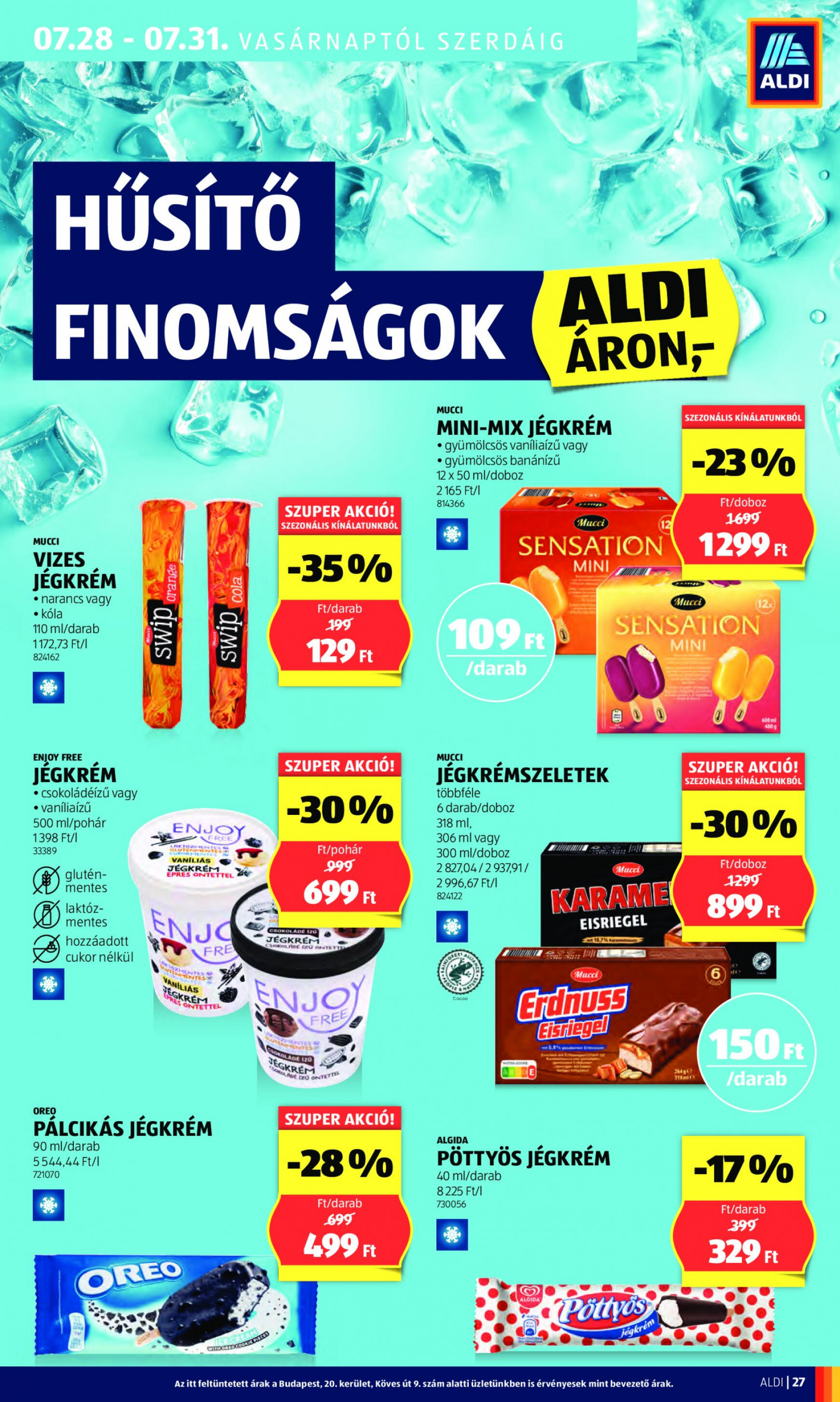 aldi - Aktuális újság Aldi 07.25. - 07.31. - page: 31