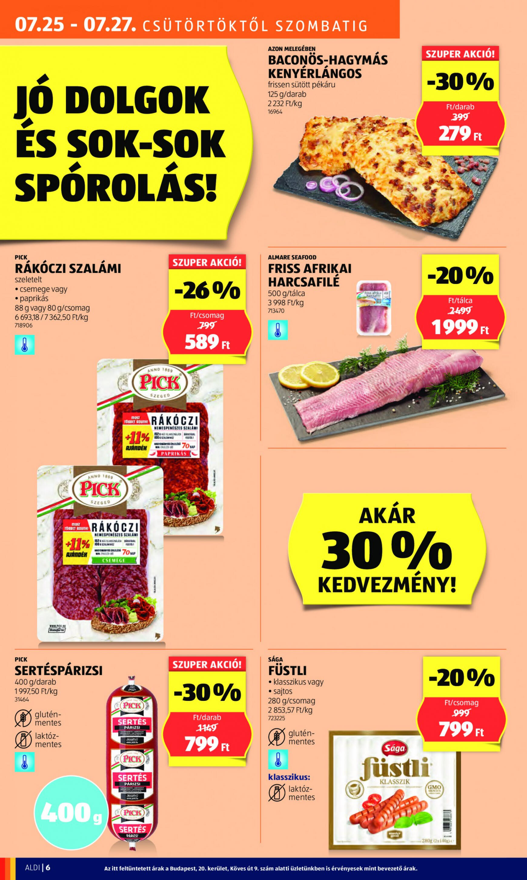 aldi - Aktuális újság Aldi 07.25. - 07.31. - page: 8