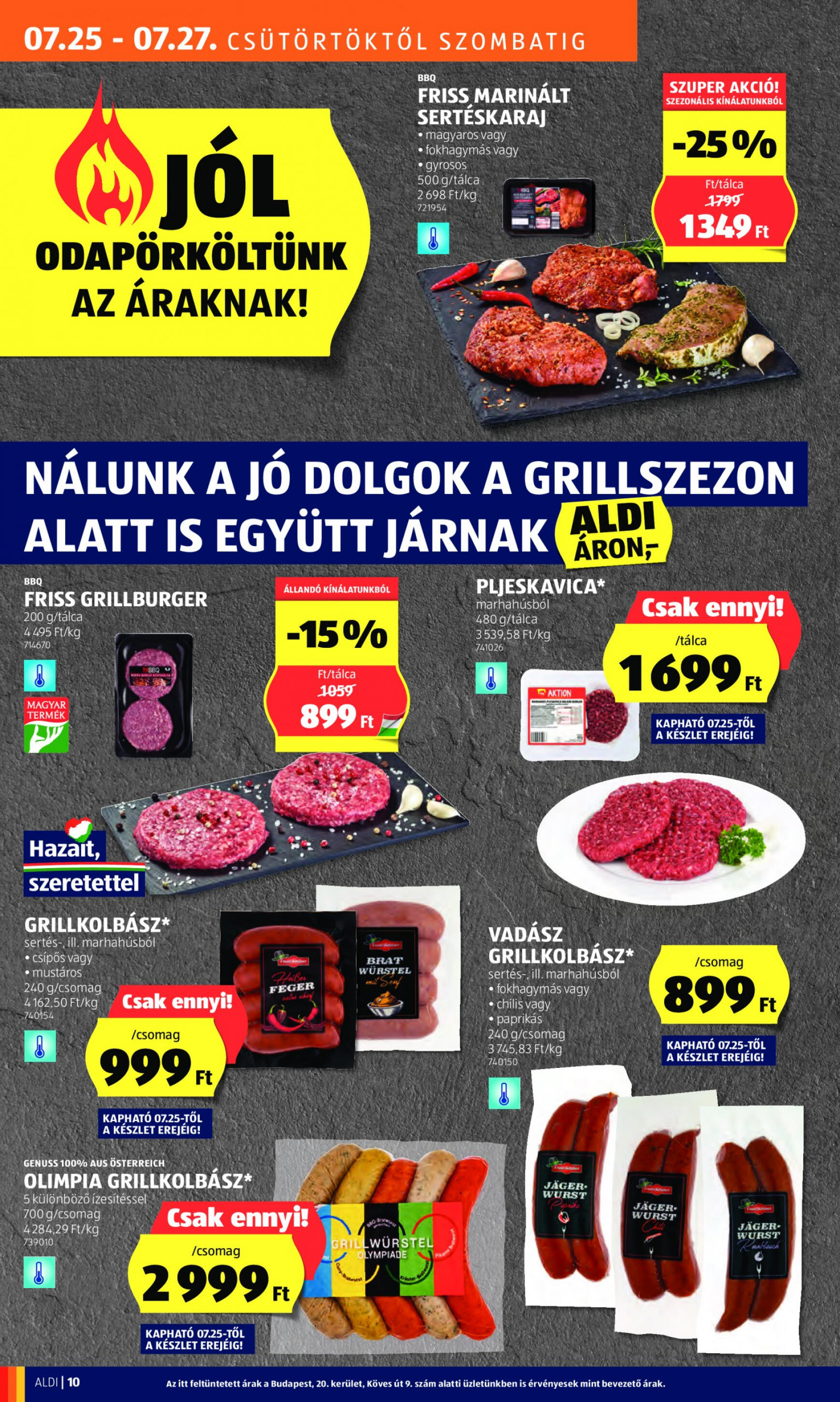 aldi - Aktuális újság Aldi 07.25. - 07.31. - page: 12