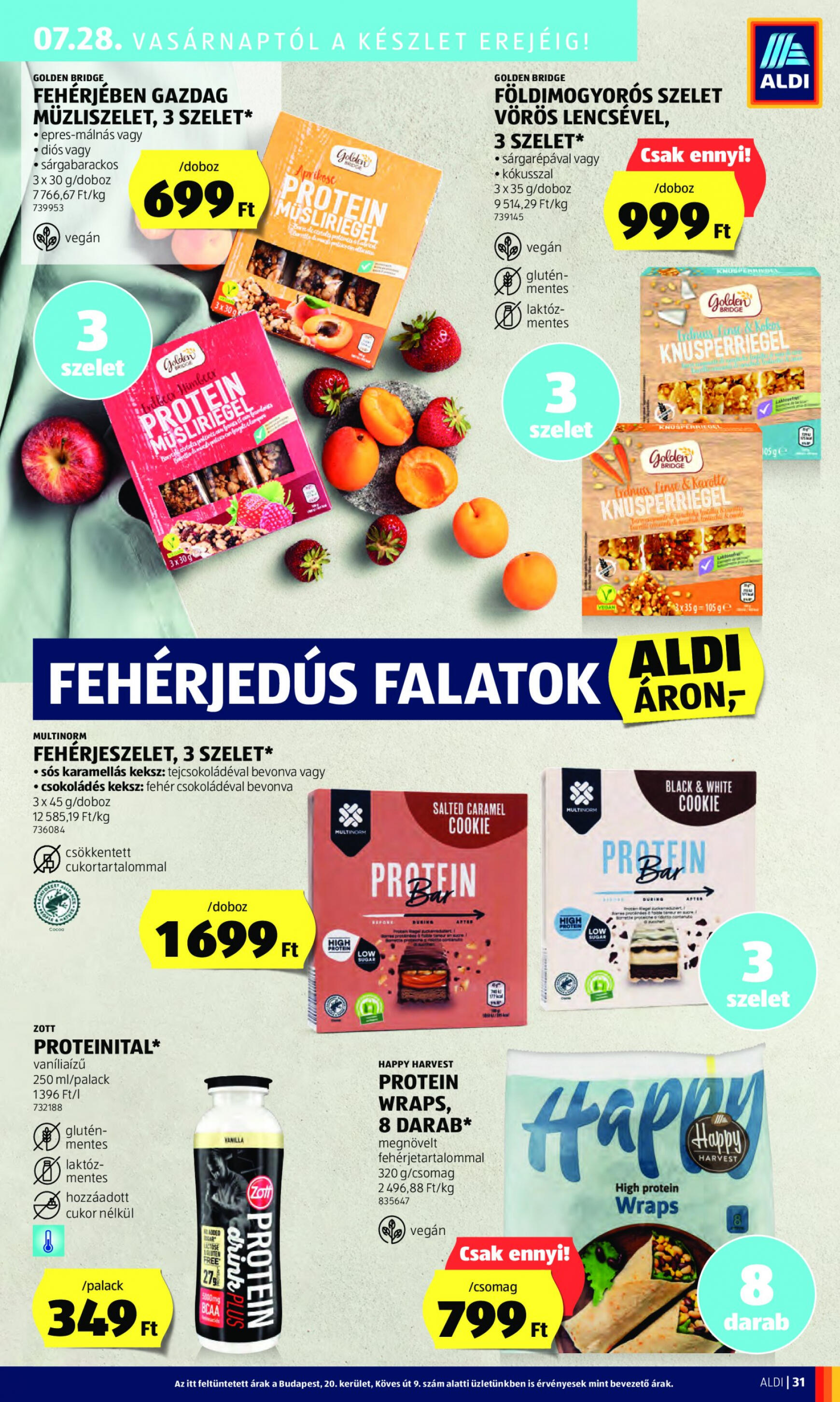 aldi - Aktuális újság Aldi 07.25. - 07.31. - page: 35