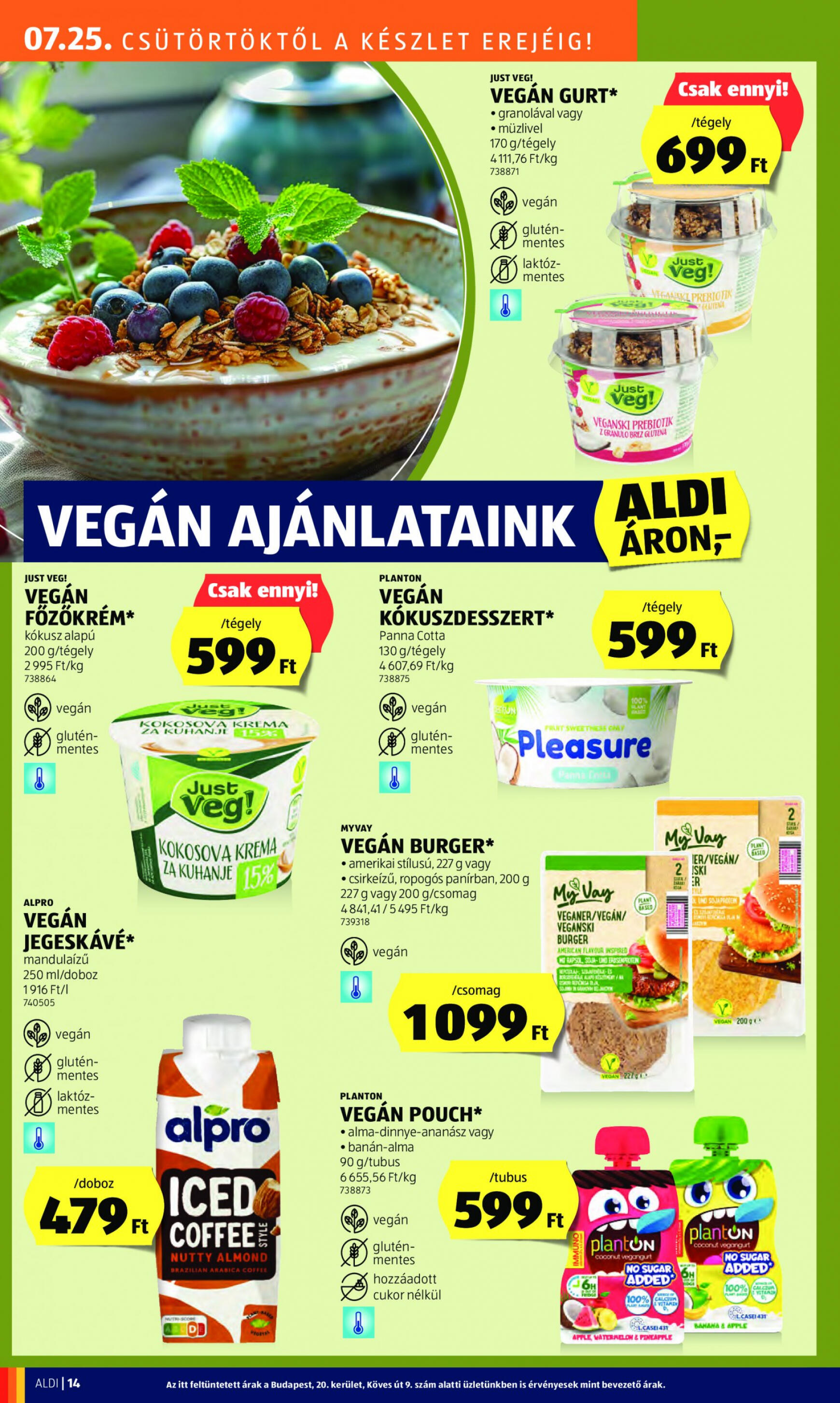 aldi - Aktuális újság Aldi 07.25. - 07.31. - page: 16