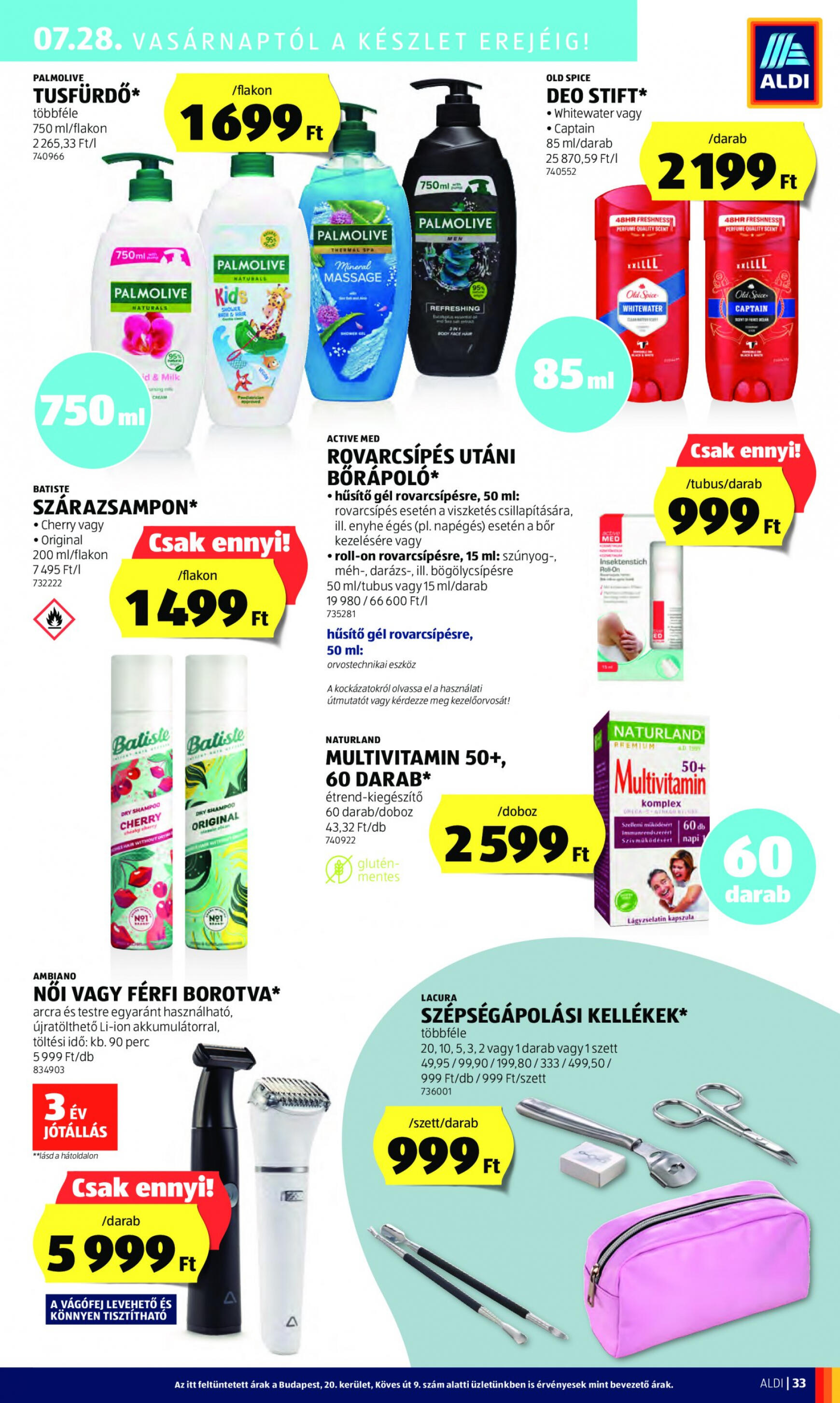 aldi - Aktuális újság Aldi 07.25. - 07.31. - page: 37