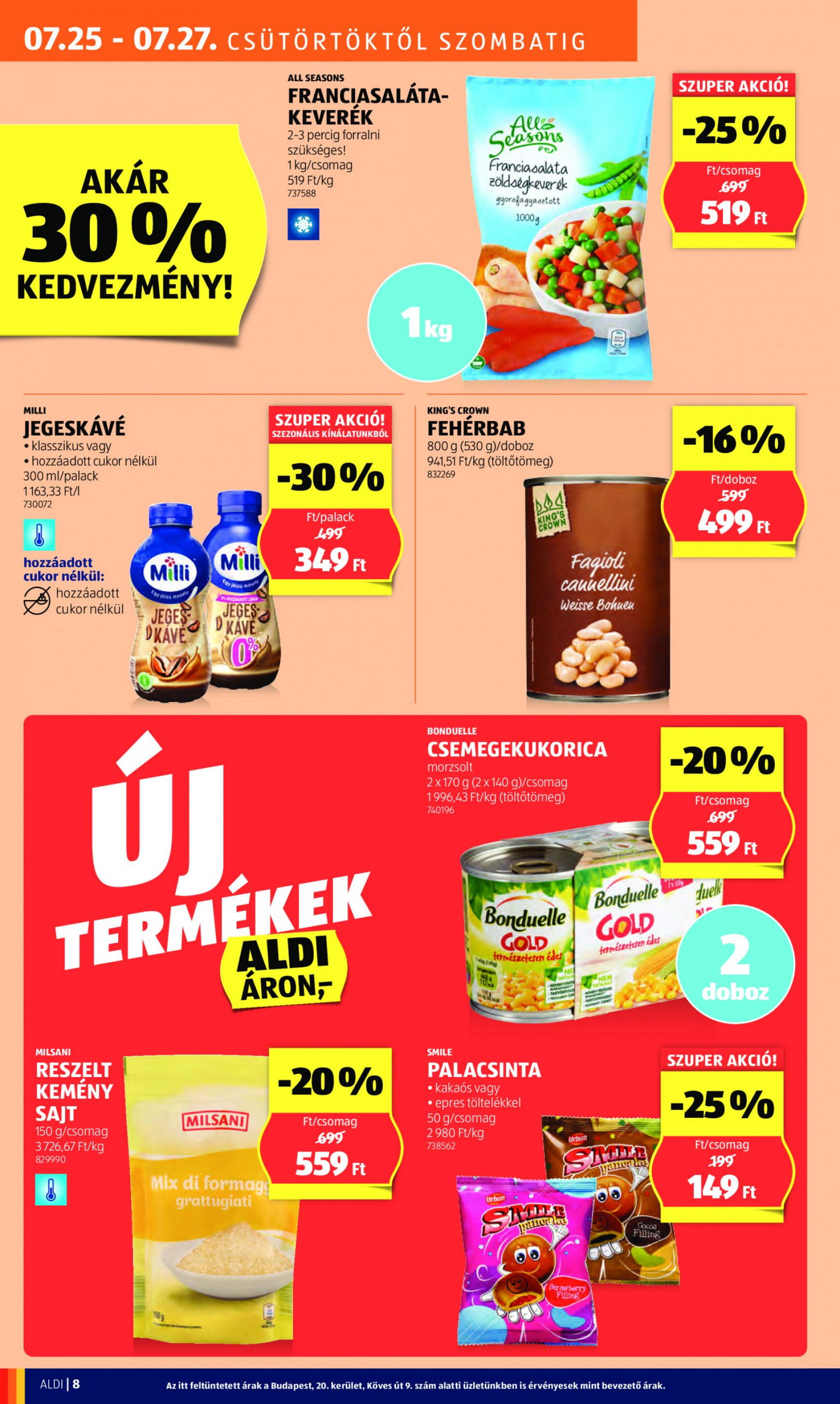 aldi - Aktuális újság Aldi 07.25. - 07.31. - page: 10