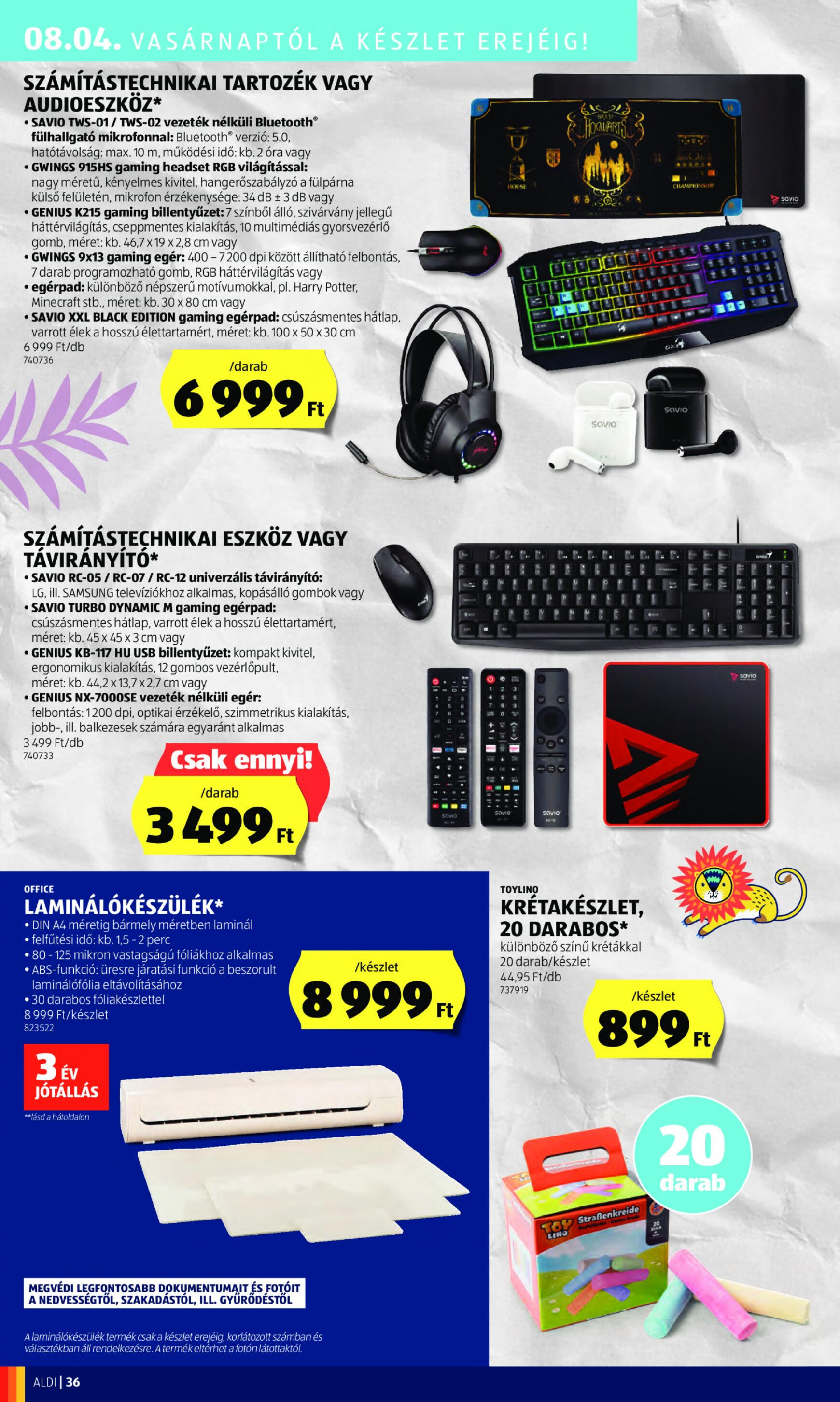 aldi - Aktuális újság Aldi 08.01. - 08.07. - page: 40