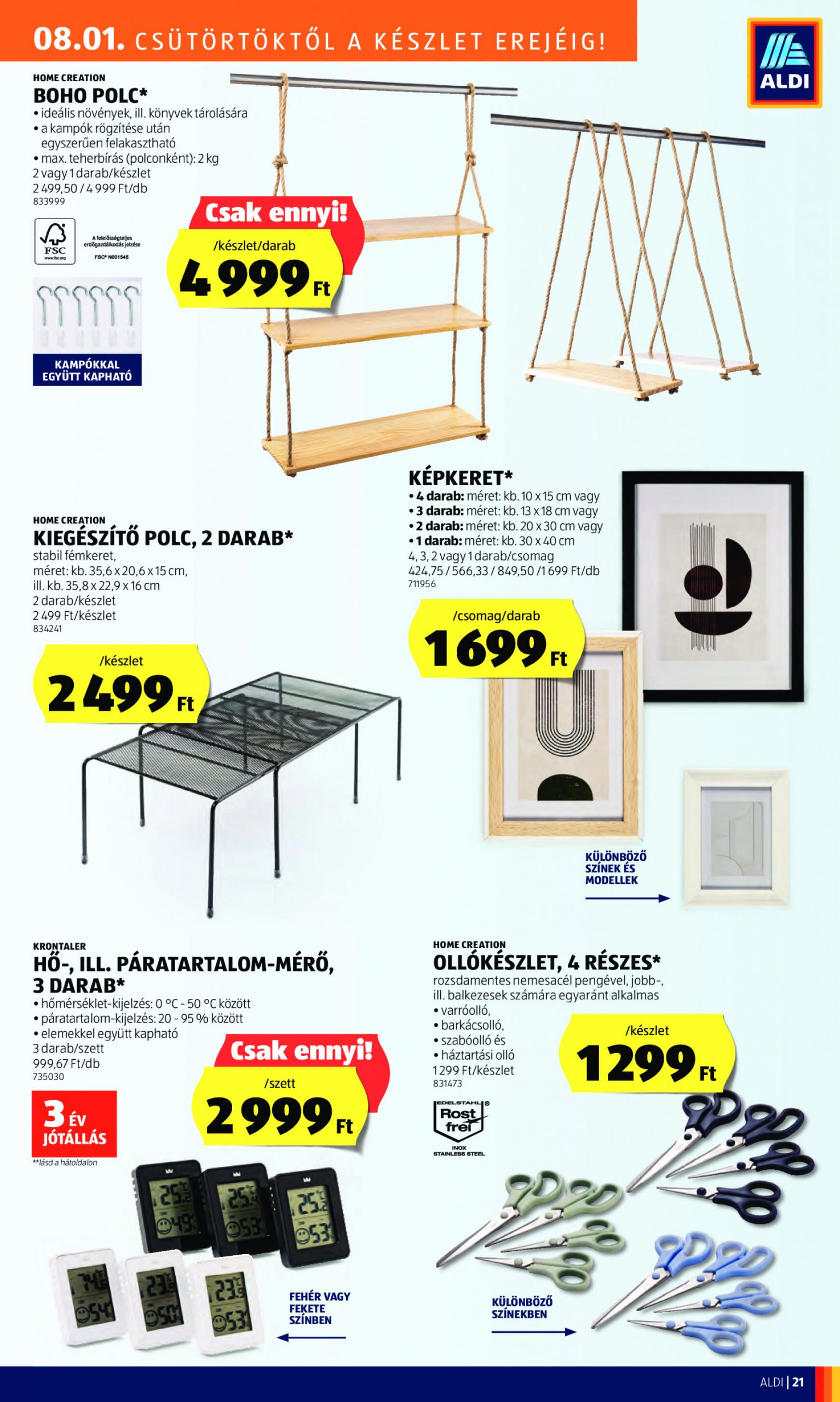 aldi - Aktuális újság Aldi 08.01. - 08.07. - page: 23