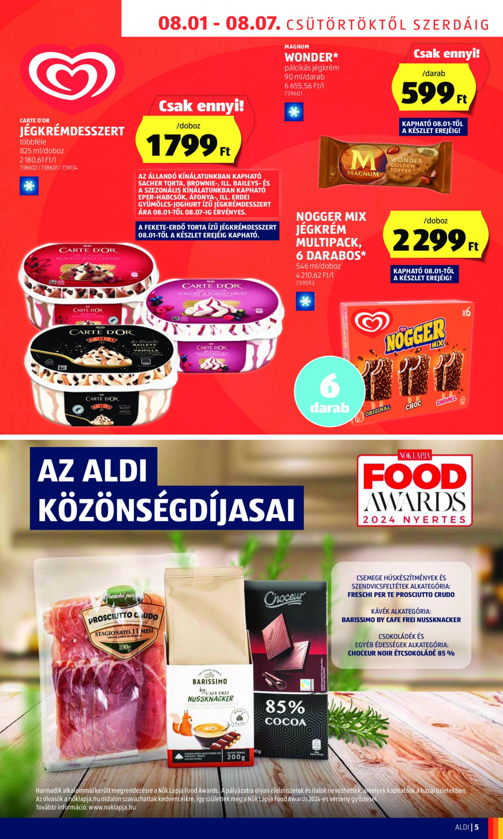 aldi - Aktuális újság Aldi 08.01. - 08.07. - page: 5