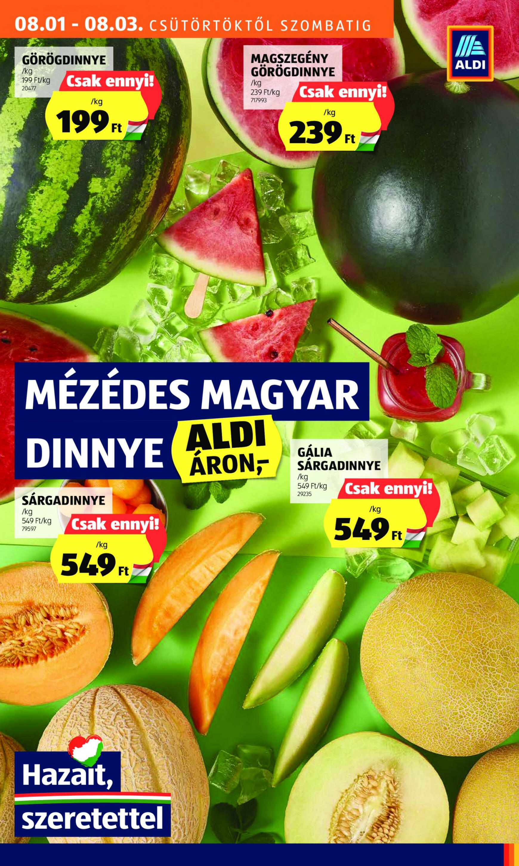 aldi - Aktuális újság Aldi 08.01. - 08.07. - page: 7