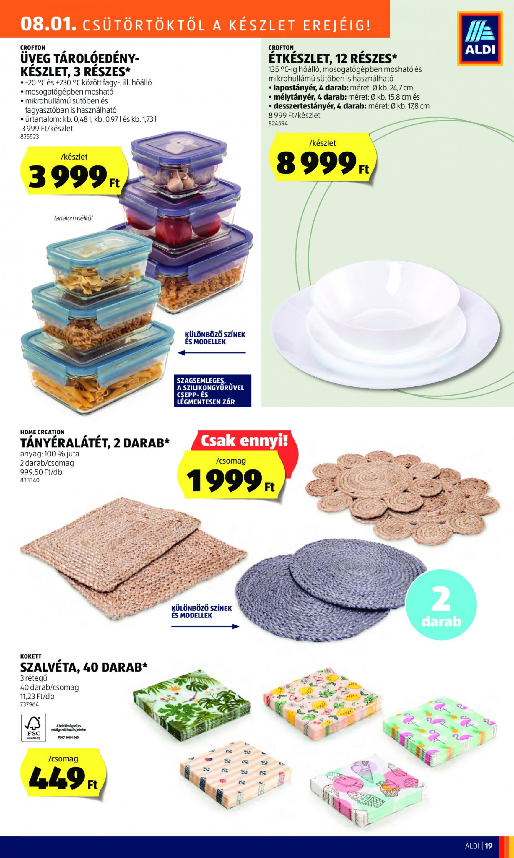 aldi - Aktuális újság Aldi 08.01. - 08.07. - page: 21