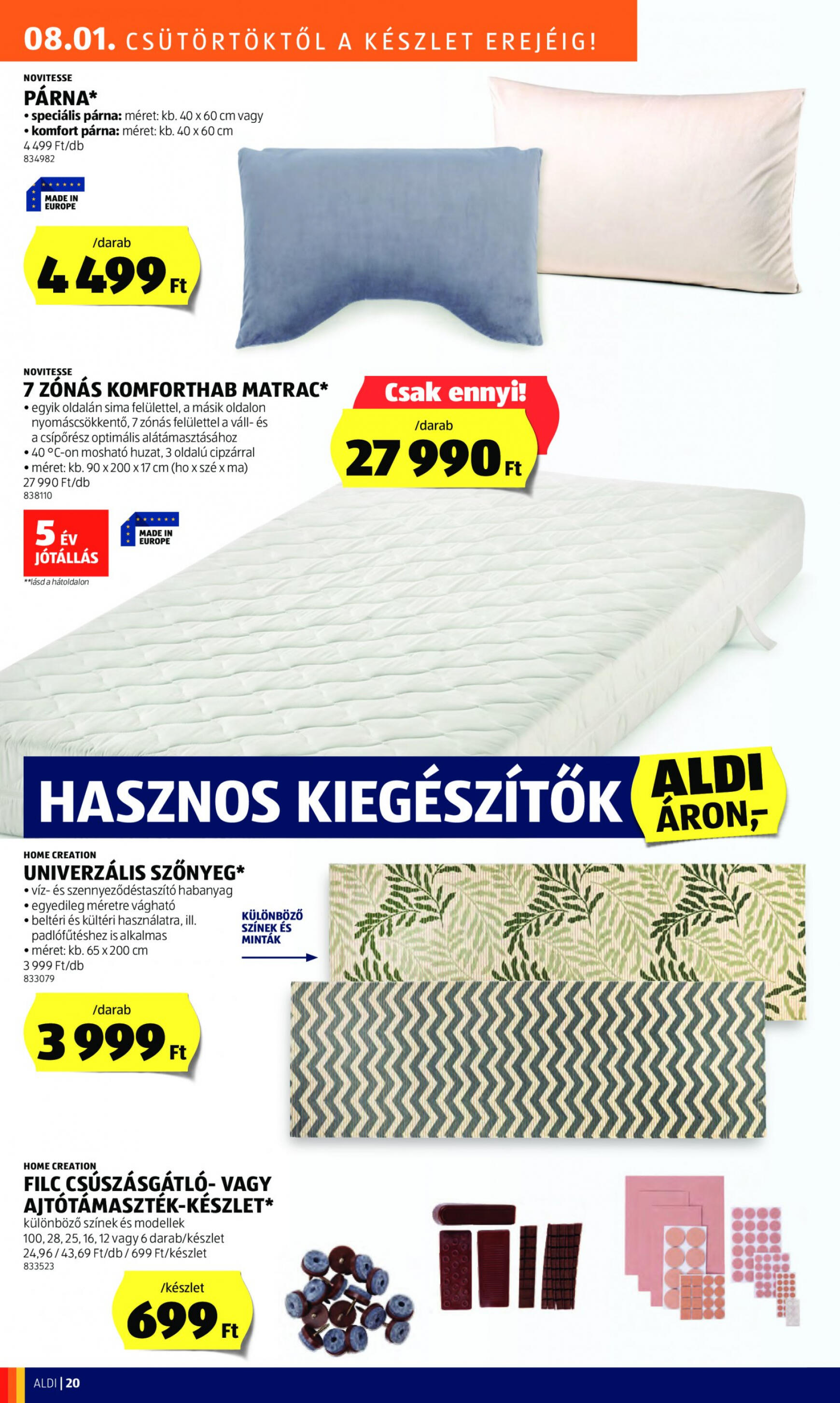 aldi - Aktuális újság Aldi 08.01. - 08.07. - page: 22