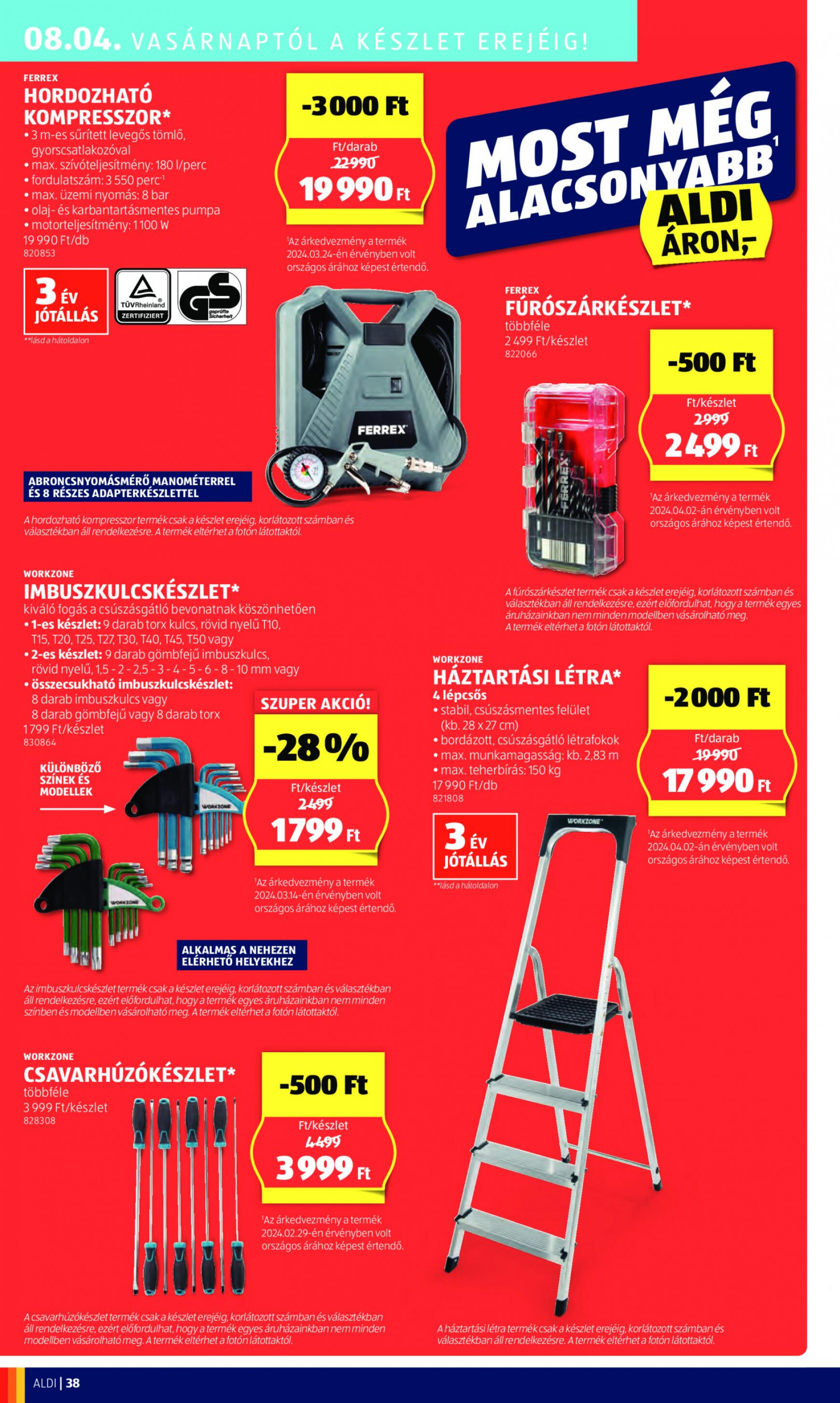 aldi - Aktuális újság Aldi 08.01. - 08.07. - page: 42