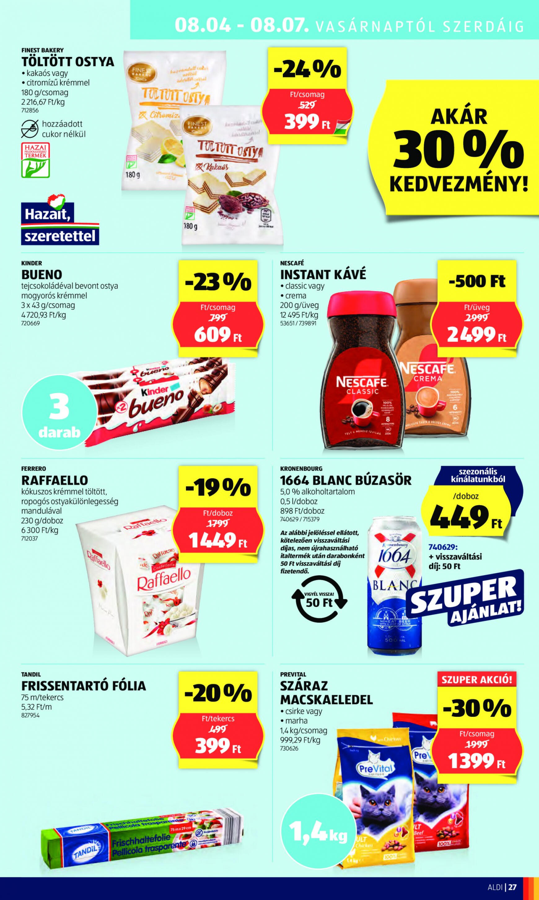 aldi - Aktuális újság Aldi 08.01. - 08.07. - page: 31