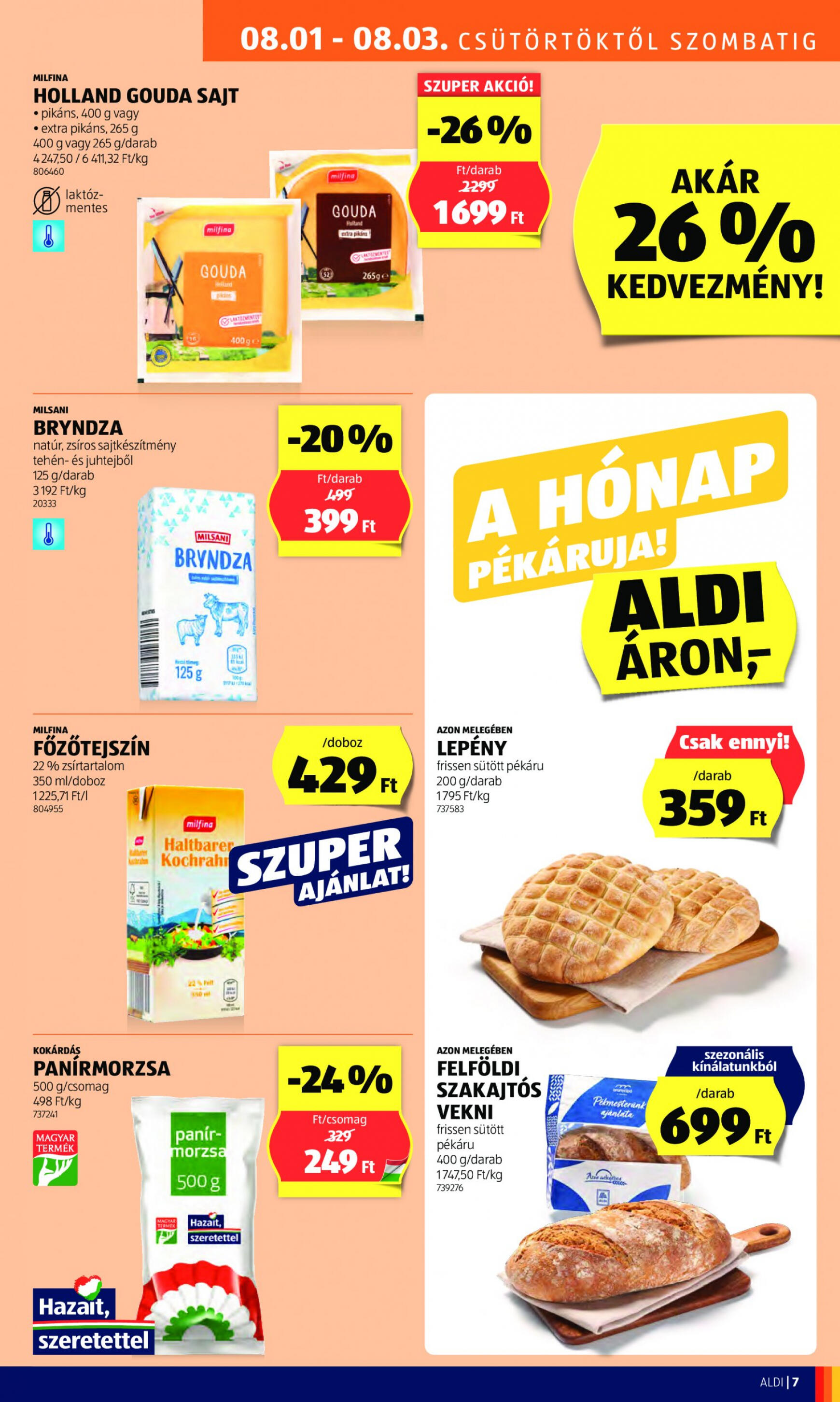 aldi - Aktuális újság Aldi 08.01. - 08.07. - page: 9