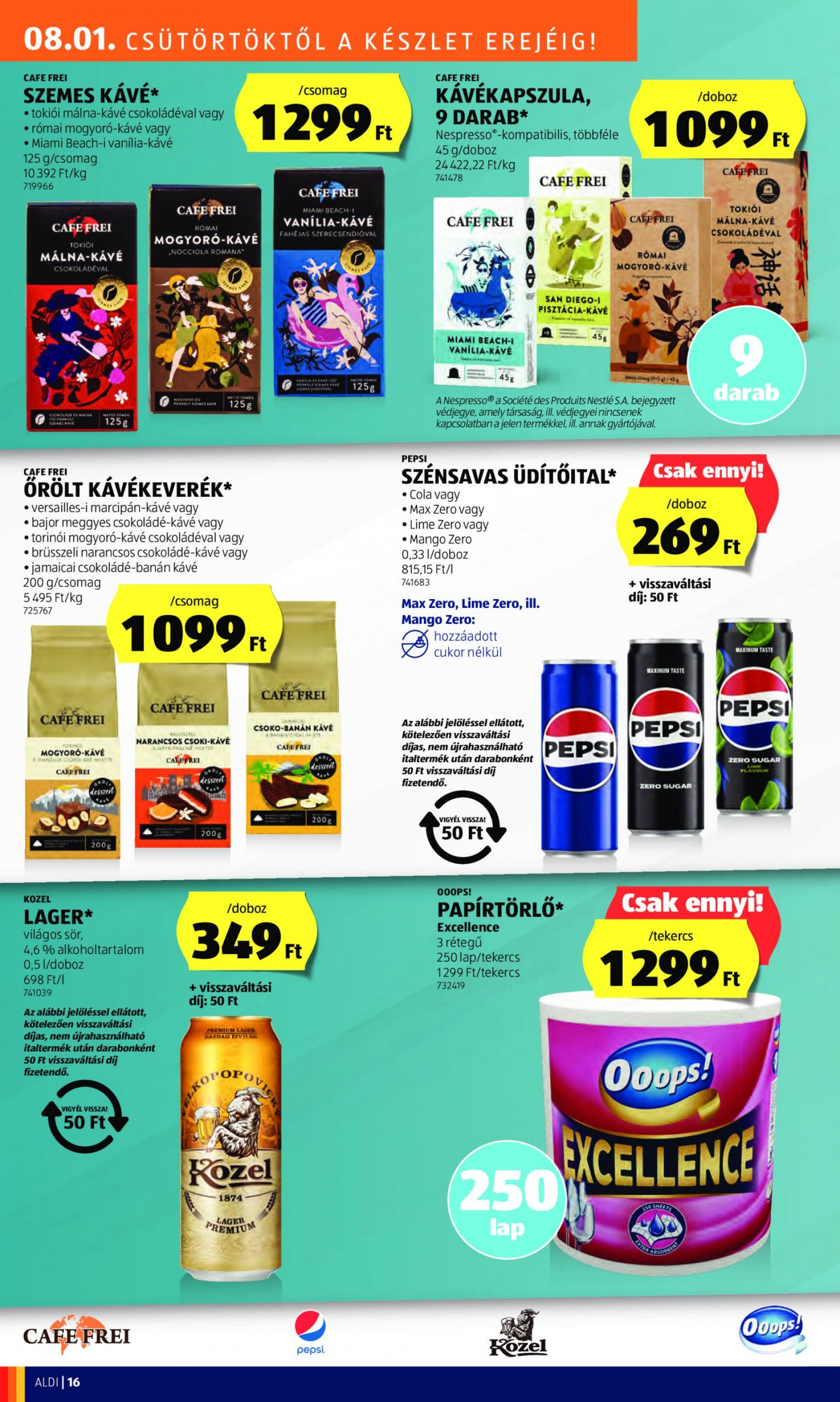 aldi - Aktuális újság Aldi 08.01. - 08.07. - page: 18