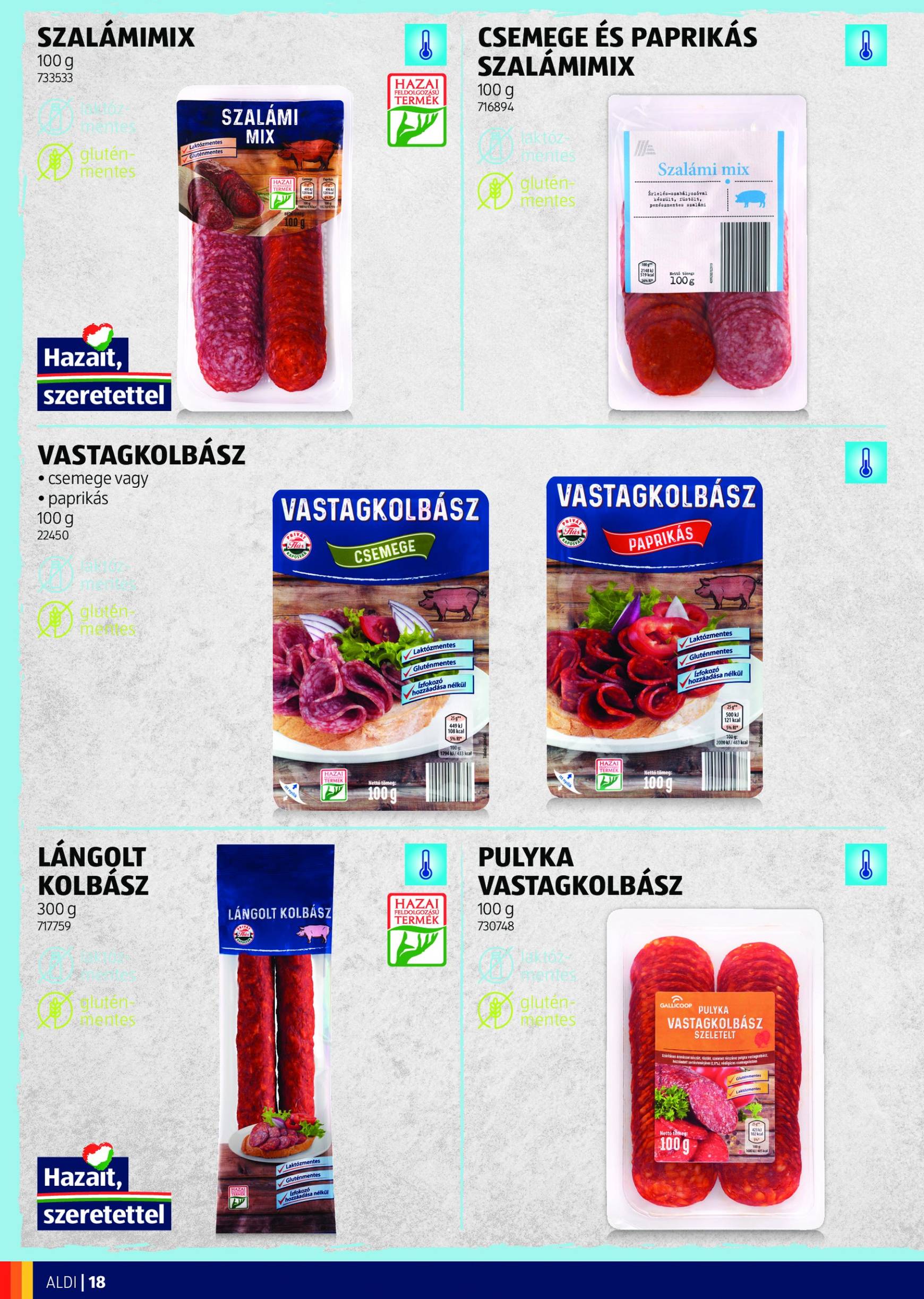 aldi - Aktuális újság Aldi - Mindenkire figyelünk 09.03. - 12.31. - page: 18