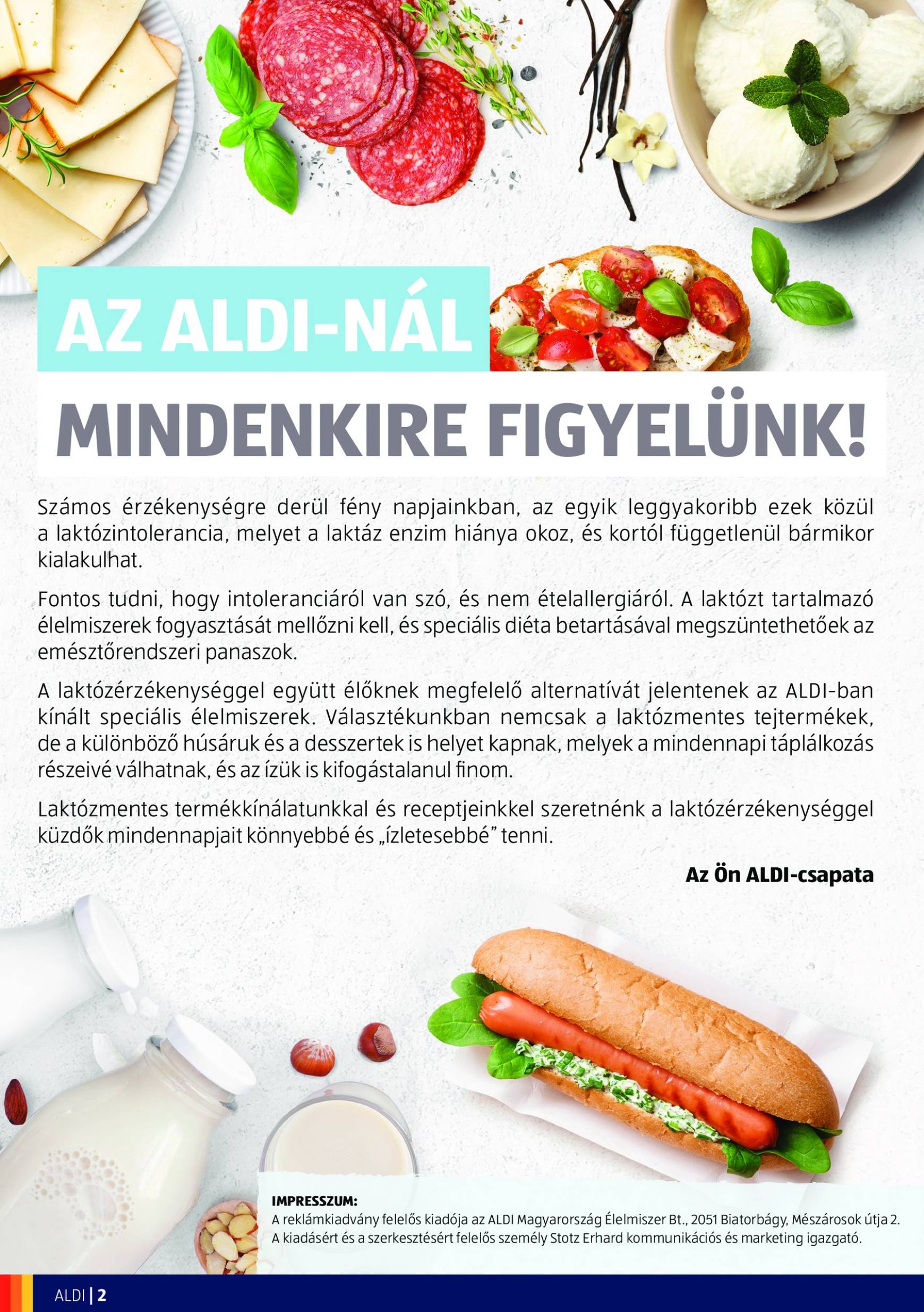 aldi - Aktuális újság Aldi - Mindenkire figyelünk 09.03. - 12.31. - page: 2