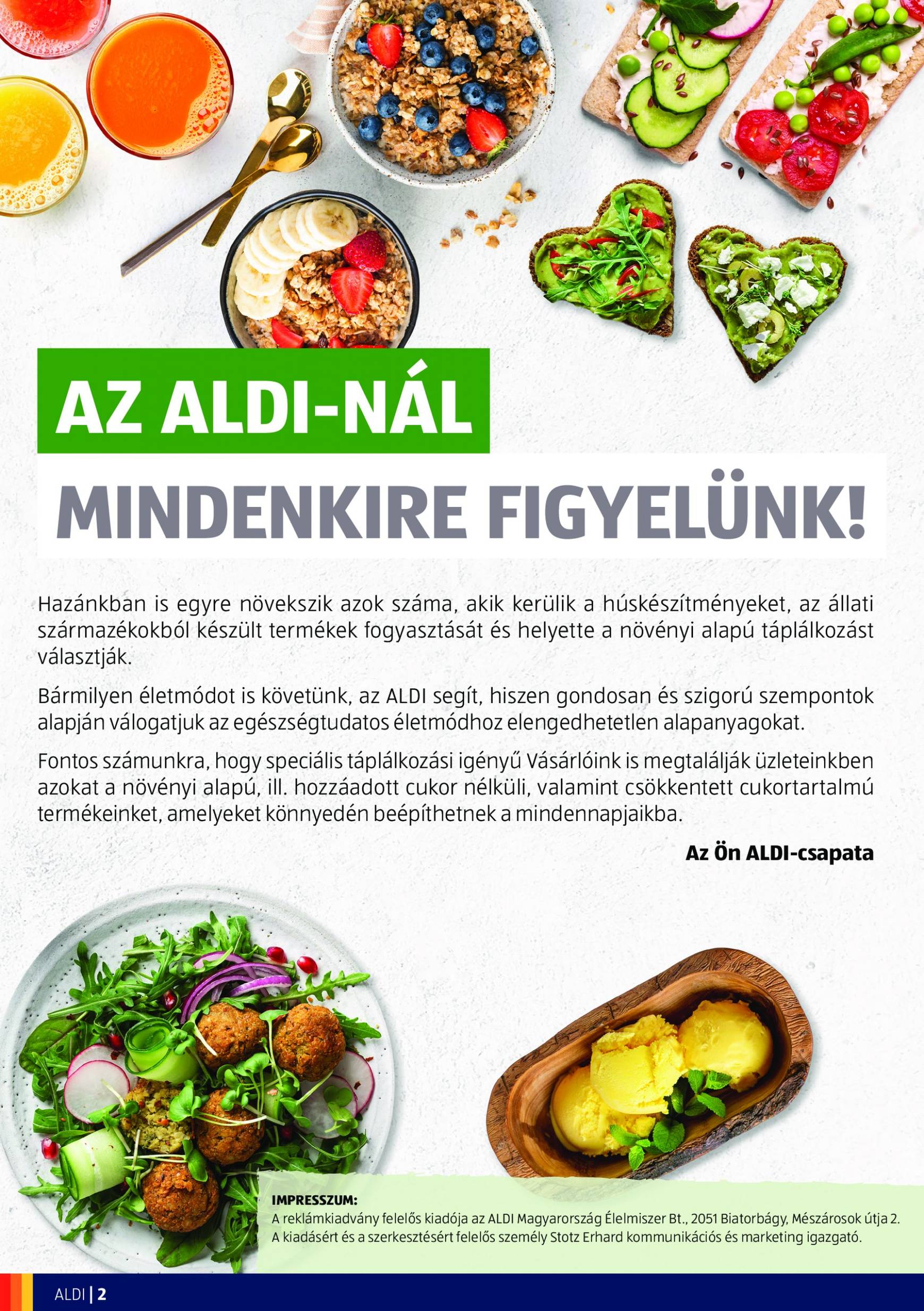 aldi - Aktuális újság Aldi - Mindenkire figyelünk! 09.03. - 12.31. - page: 2