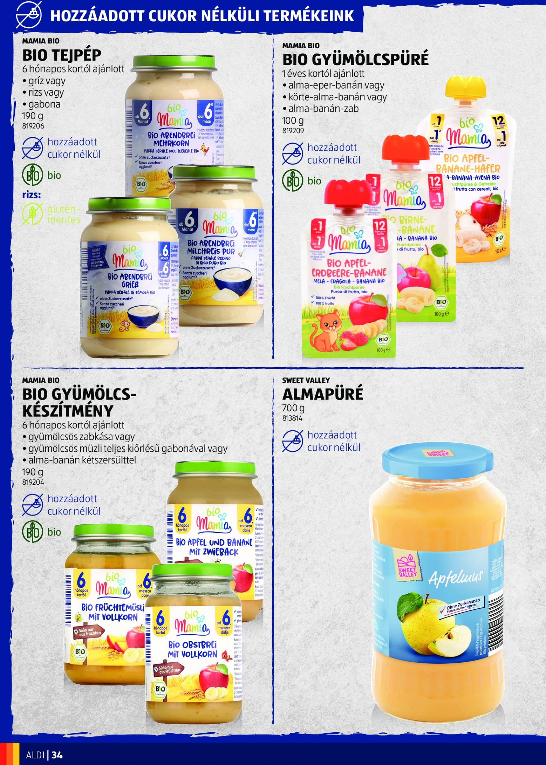 aldi - Aktuális újság Aldi - Mindenkire figyelünk! 09.03. - 12.31. - page: 34