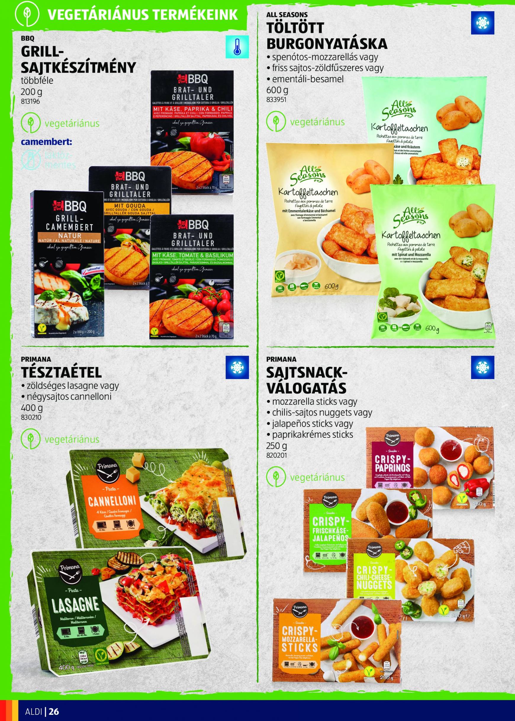 aldi - Aktuális újság Aldi - Mindenkire figyelünk! 09.03. - 12.31. - page: 26