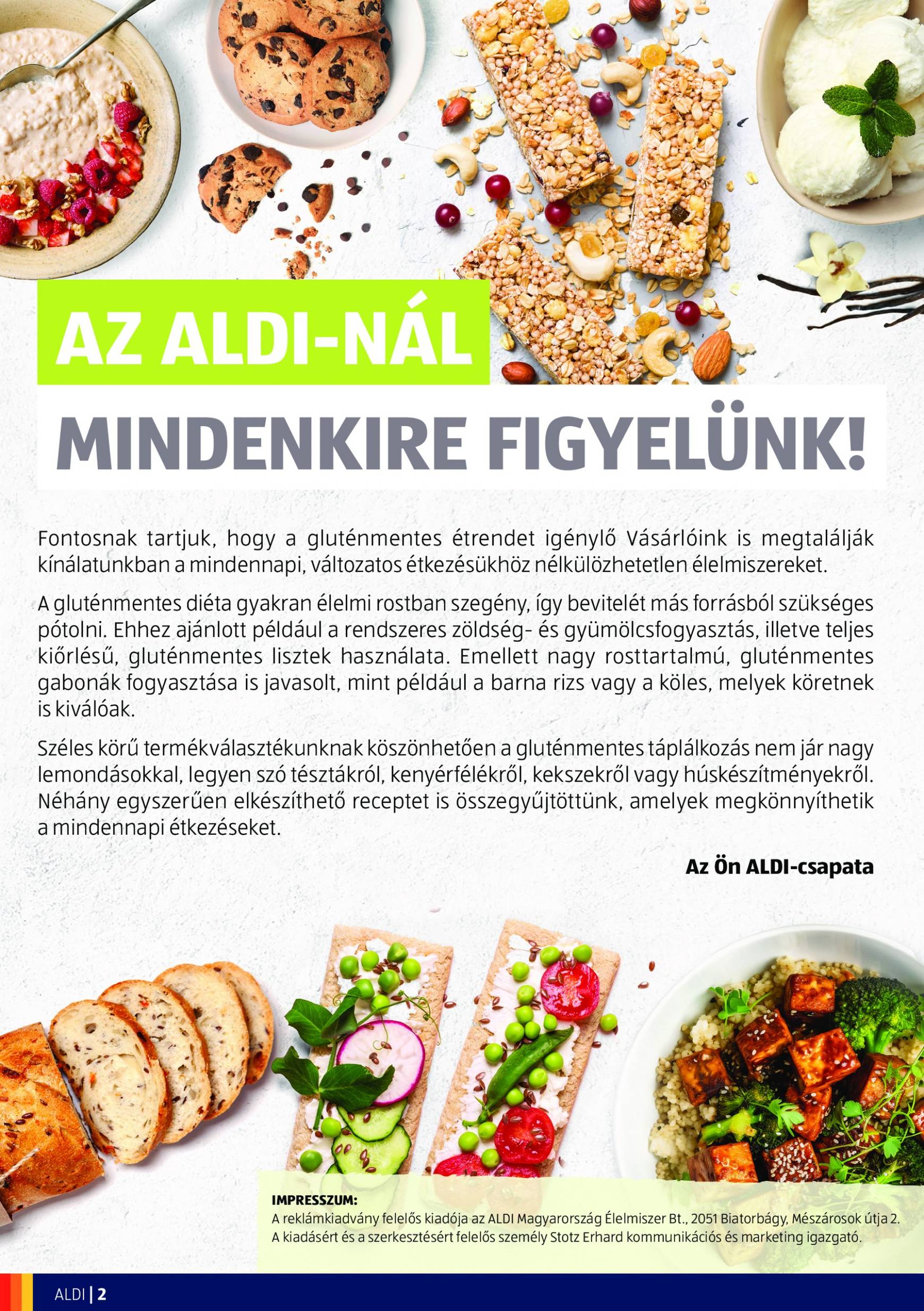 aldi - Aktuális újság Aldi - Mindenkire figyelünk! 09.03. - 12.31. - page: 2