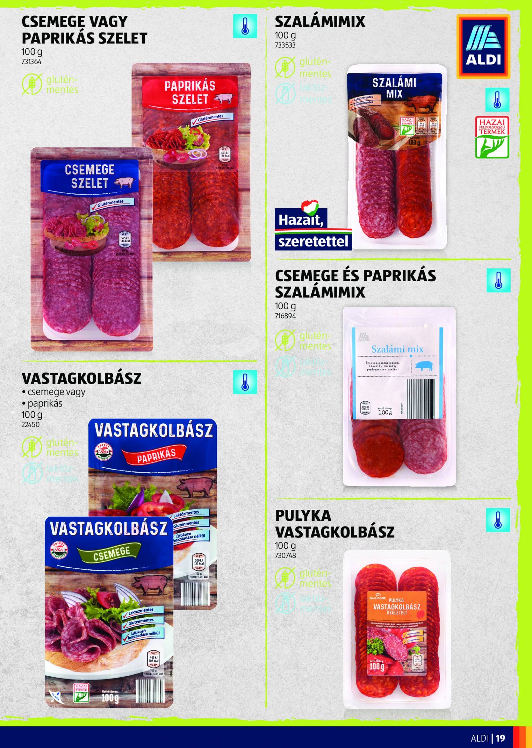 aldi - Aktuális újság Aldi - Mindenkire figyelünk! 09.03. - 12.31. - page: 19