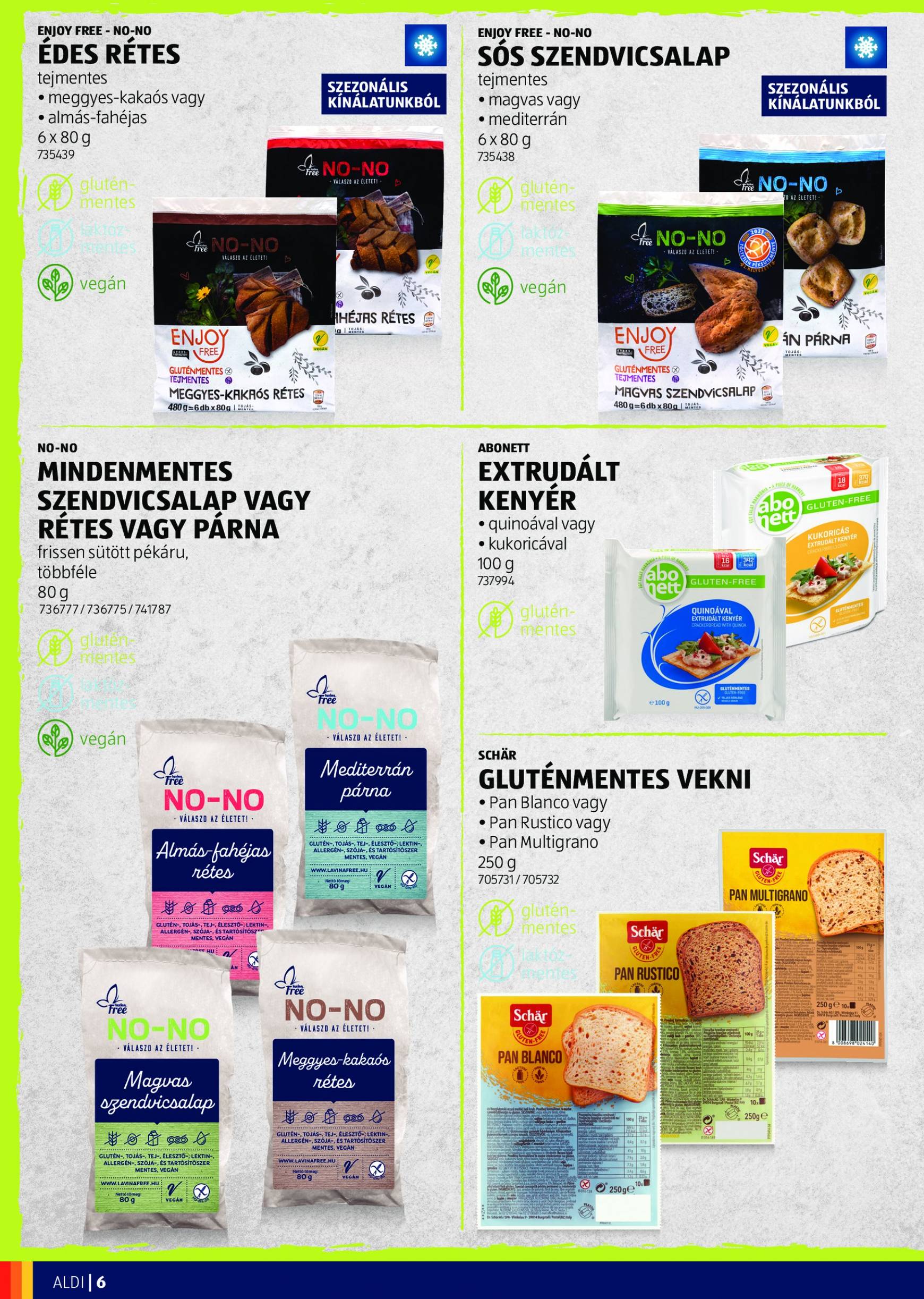 aldi - Aktuális újság Aldi - Mindenkire figyelünk! 09.03. - 12.31. - page: 6