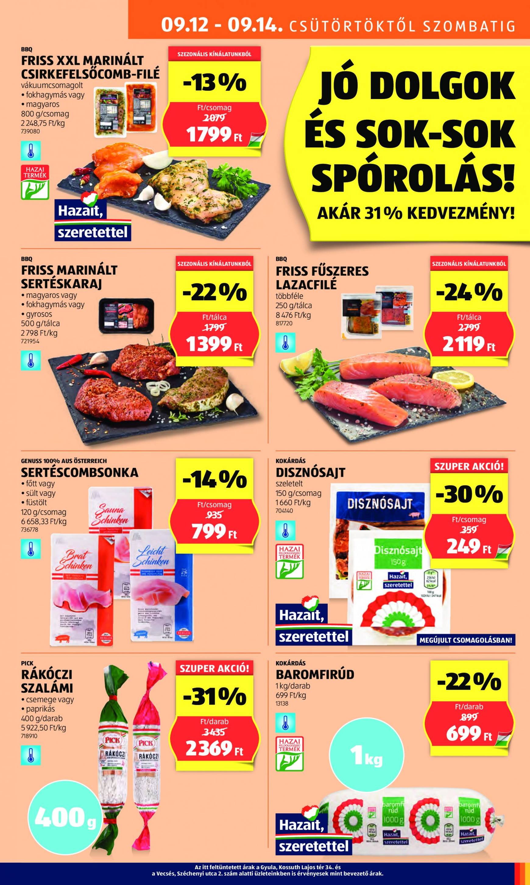 aldi - Aktuális újság Aldi 09.12. - 09.18. - page: 7