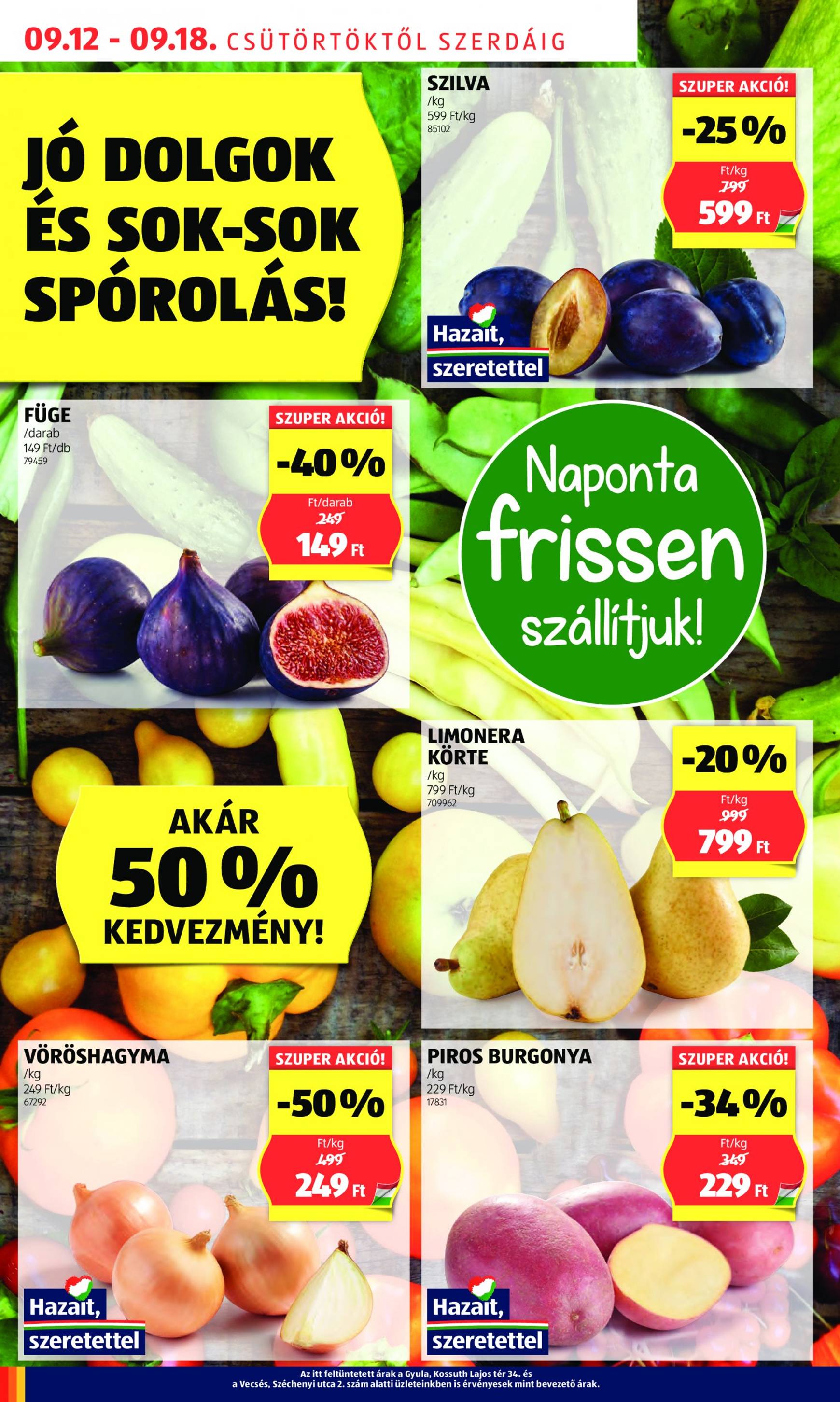 aldi - Aktuális újság Aldi 09.12. - 09.18. - page: 4