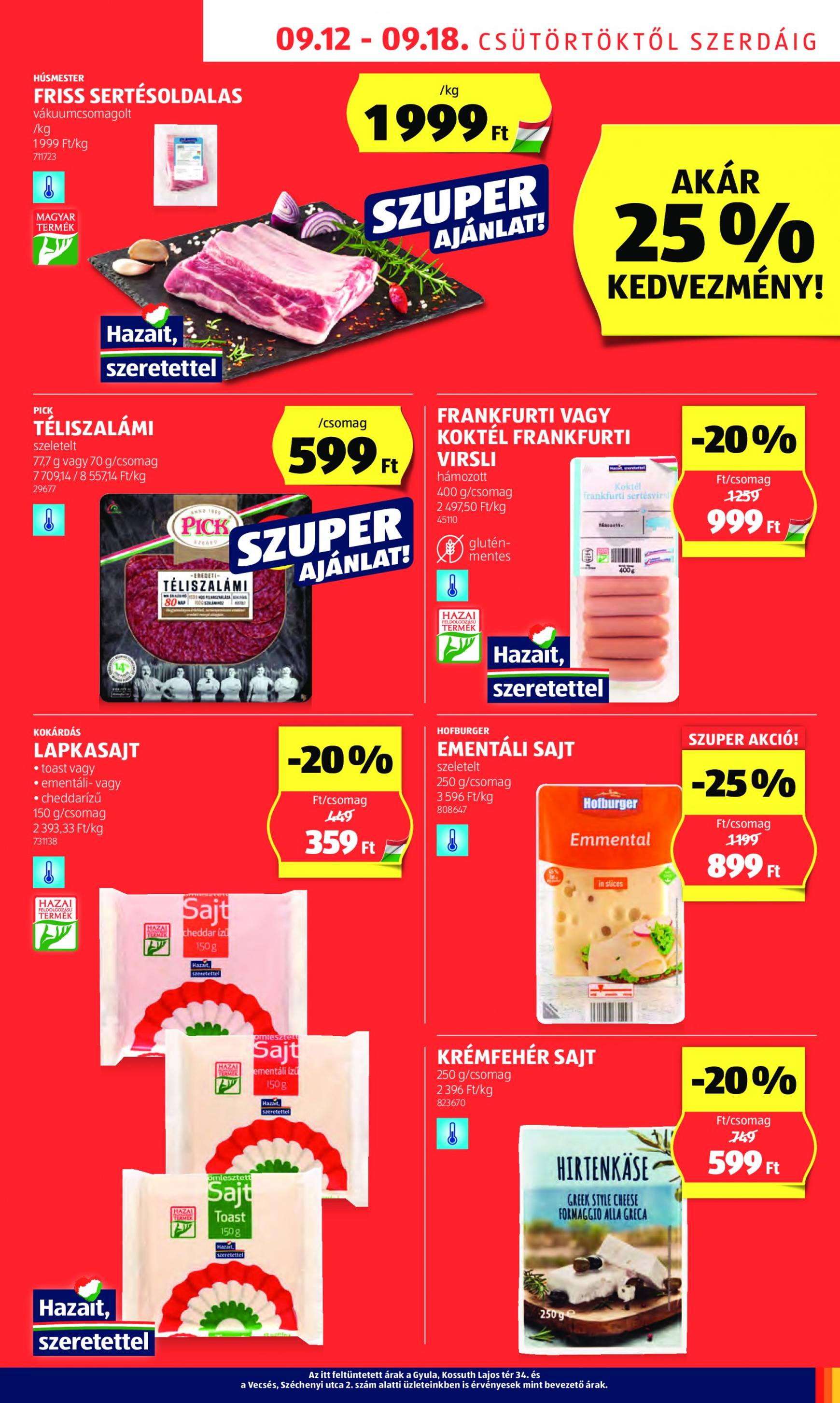 aldi - Aktuális újság Aldi 09.12. - 09.18. - page: 5