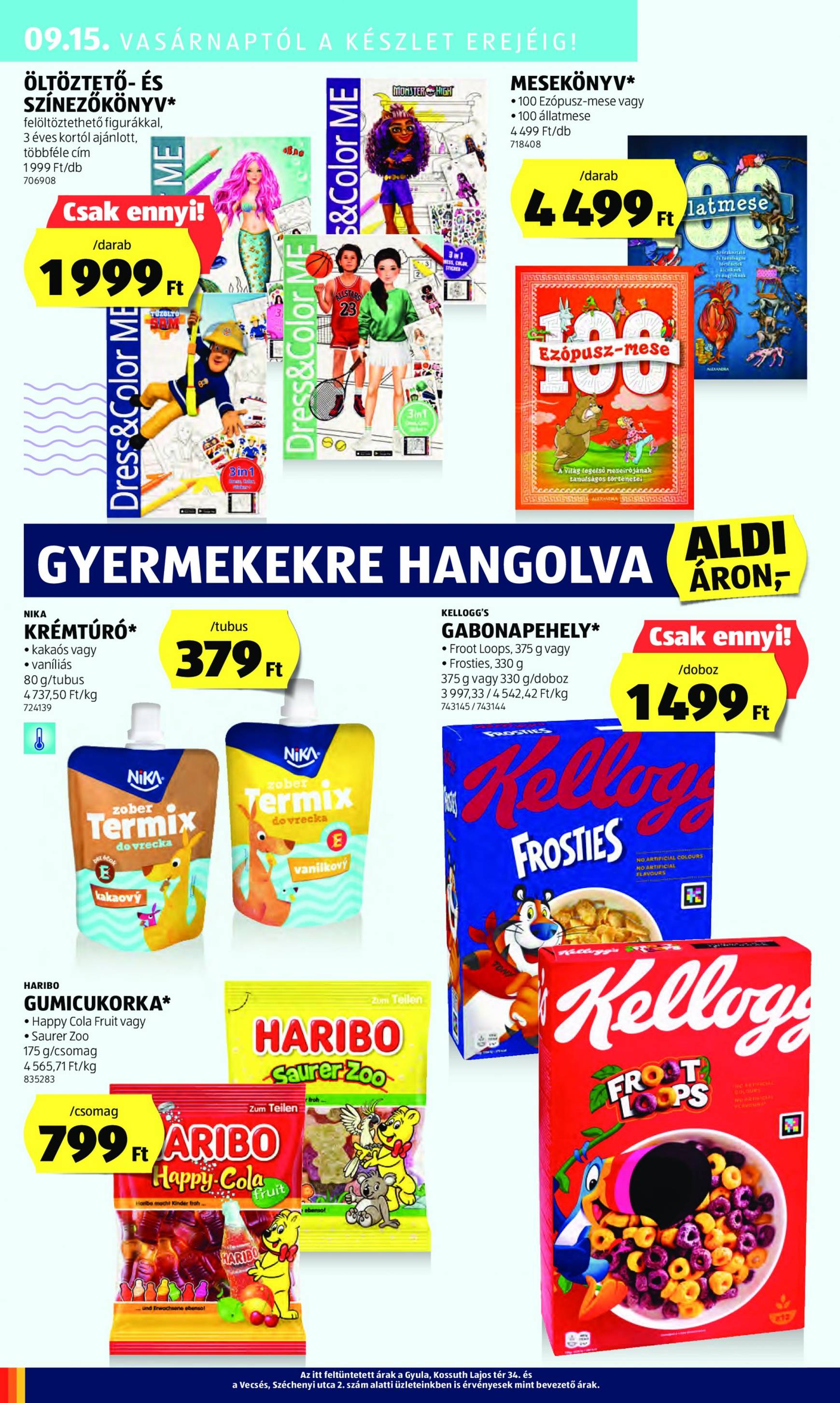 aldi - Aktuális újság Aldi 09.12. - 09.18. - page: 44