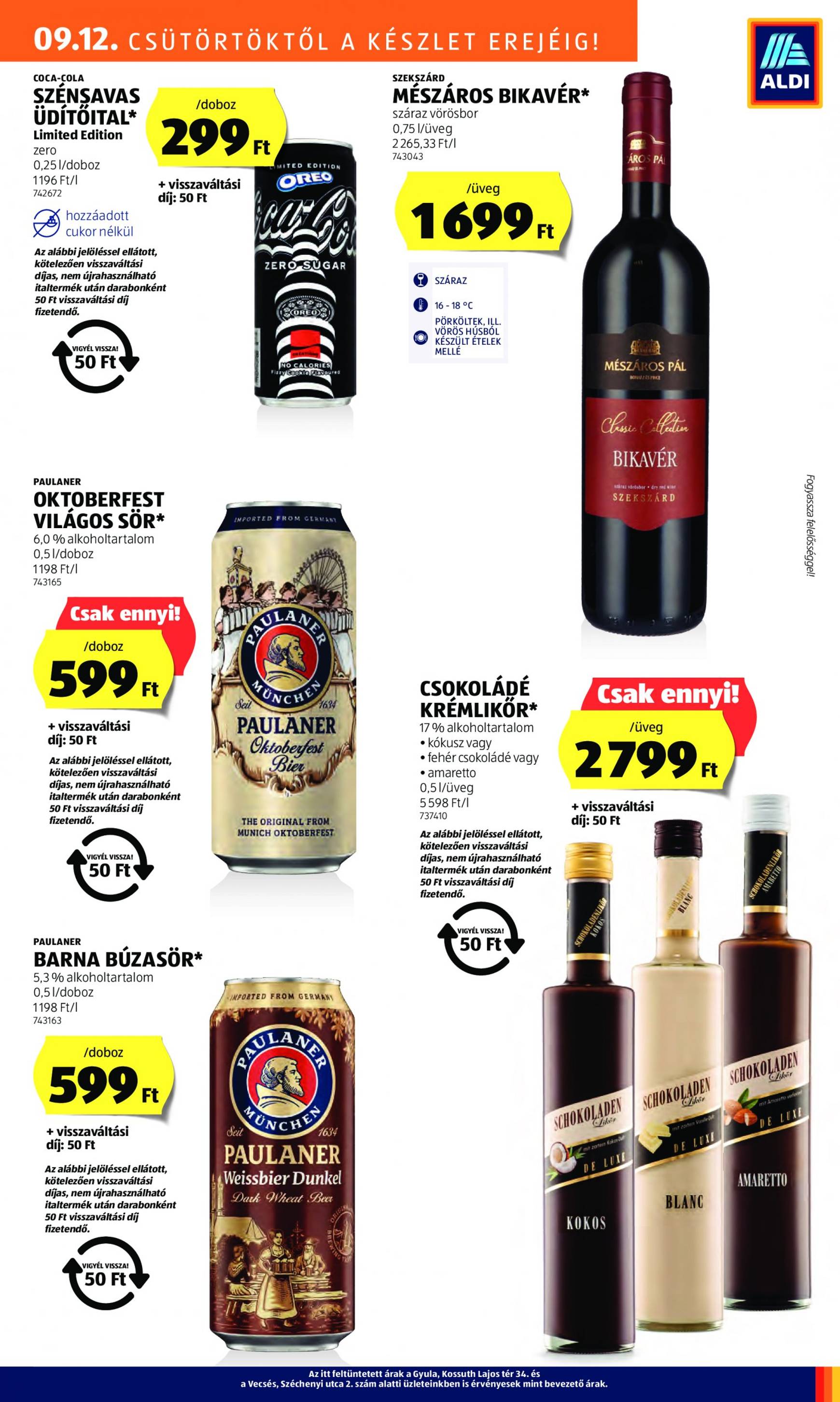 aldi - Aktuális újság Aldi 09.12. - 09.18. - page: 13