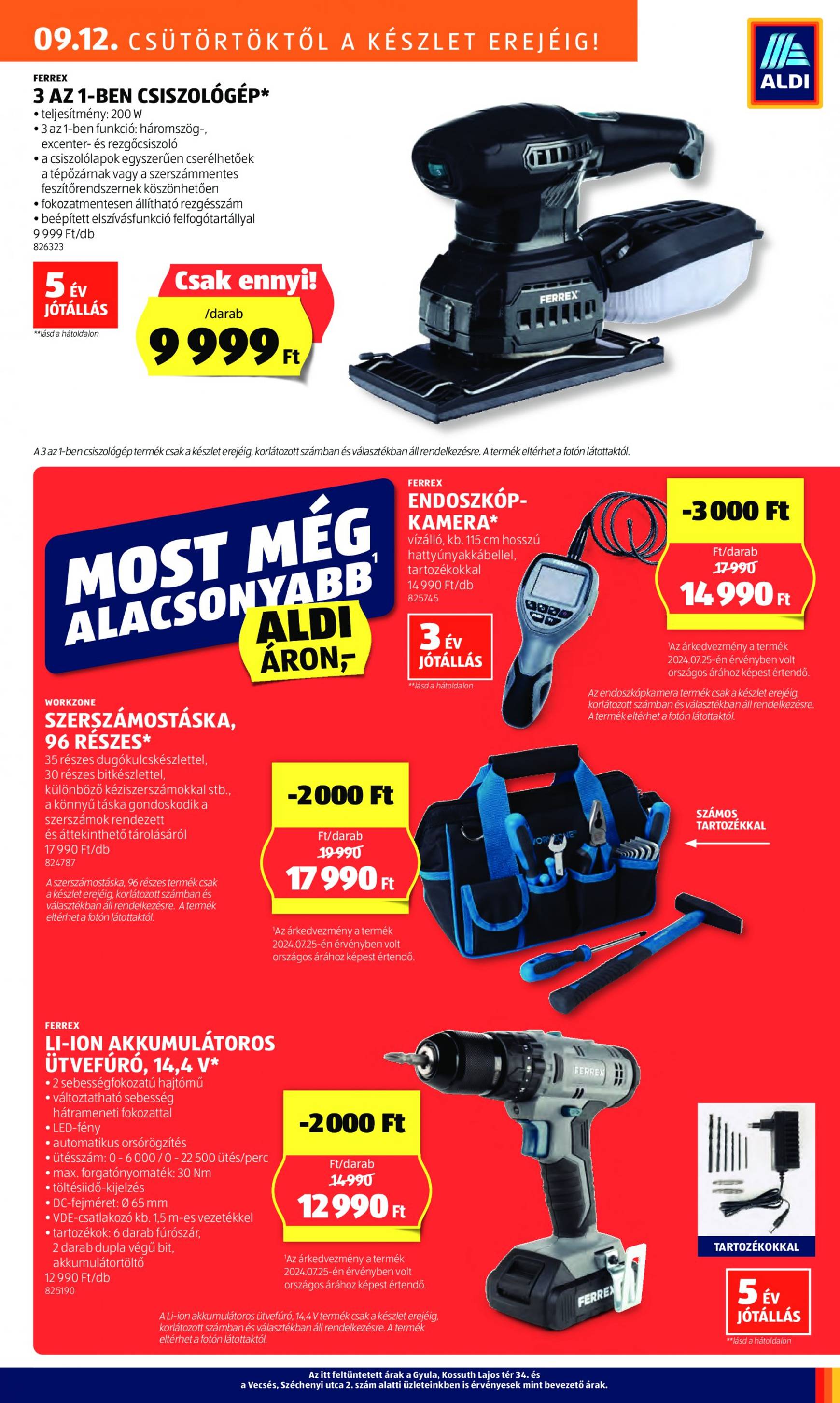 aldi - Aktuális újság Aldi 09.12. - 09.18. - page: 25