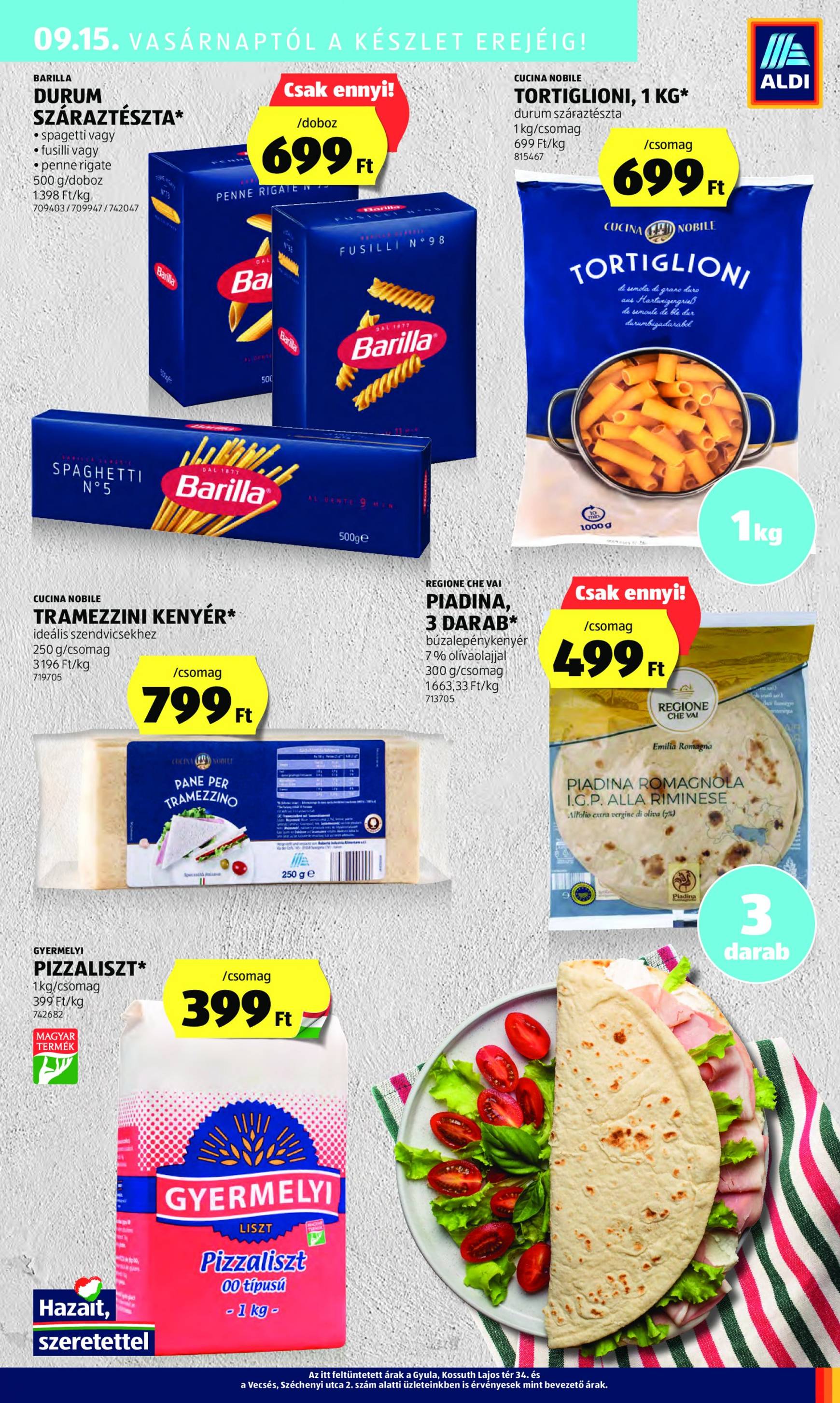 aldi - Aktuális újság Aldi 09.12. - 09.18. - page: 39