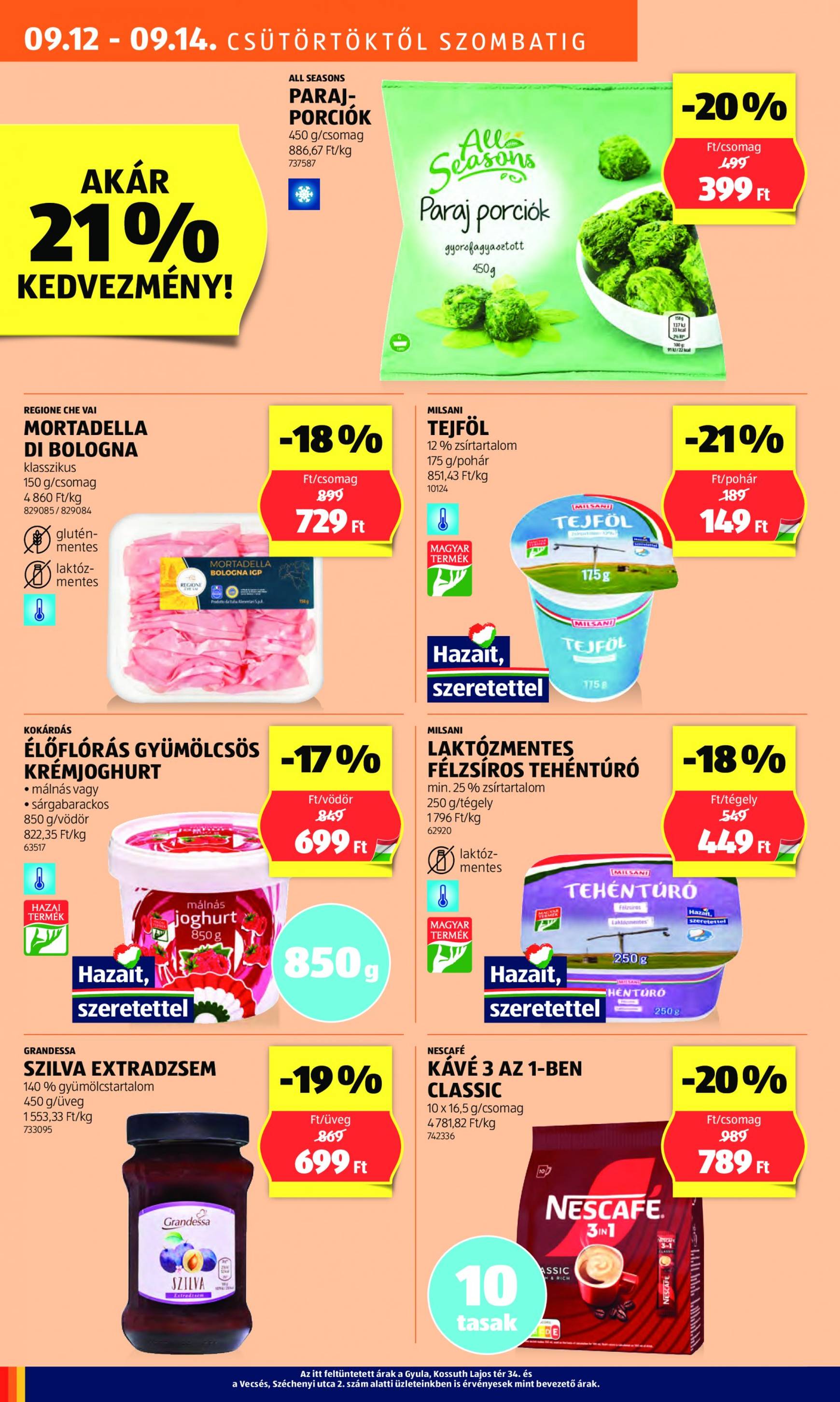 aldi - Aktuális újság Aldi 09.12. - 09.18. - page: 8