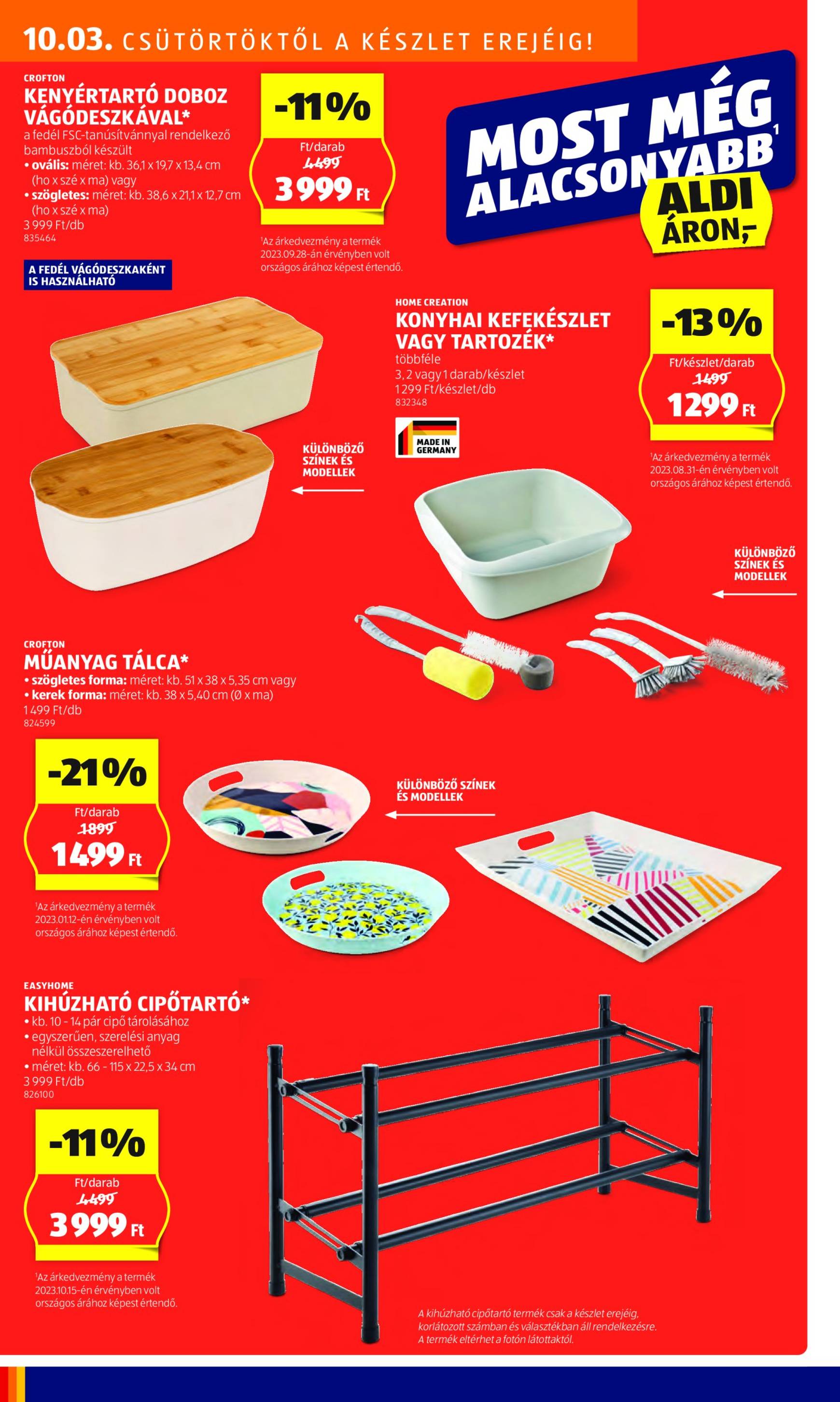 aldi - Aktuális újság Aldi 10.03. - 10.09. - page: 20