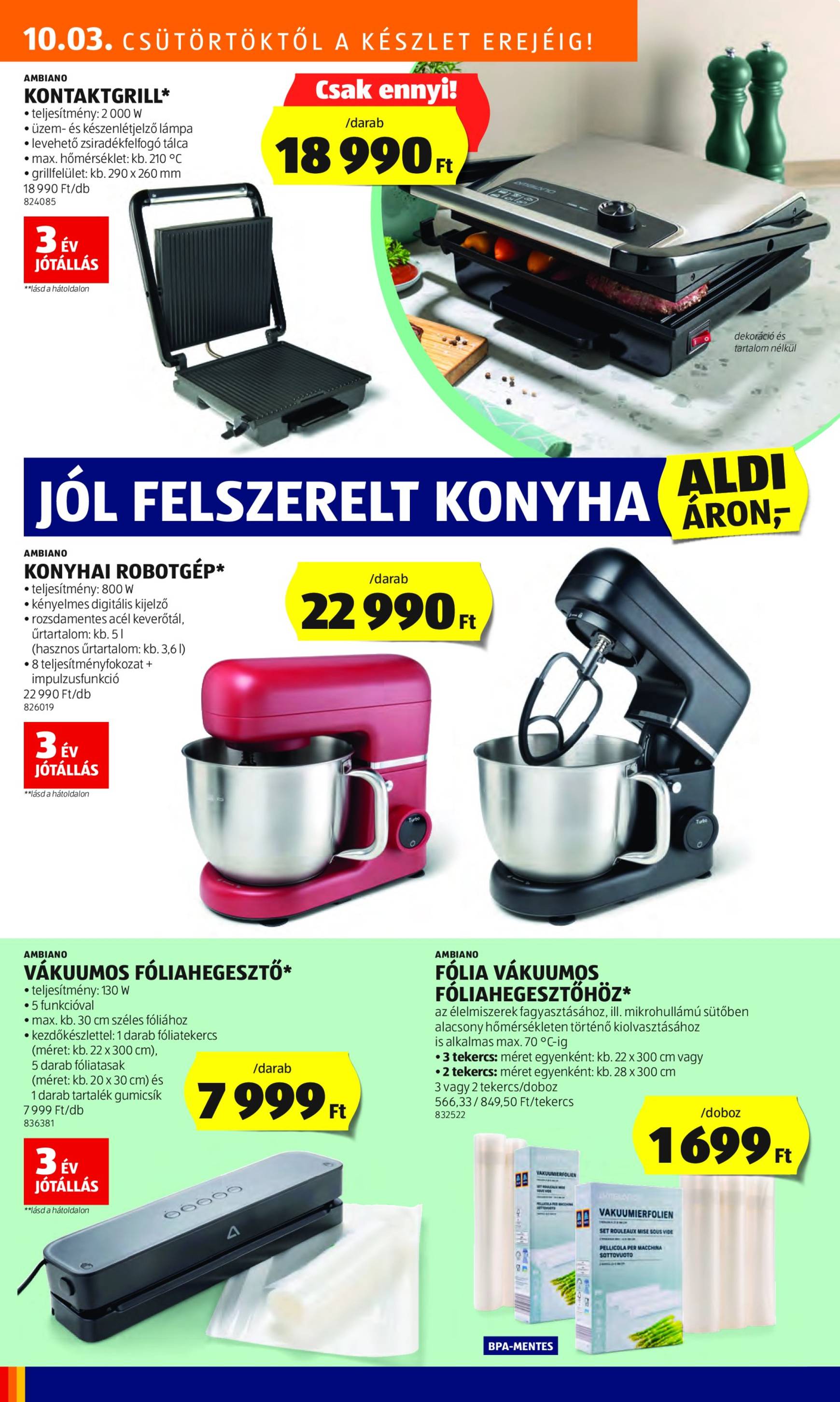 aldi - Aktuális újság Aldi 10.03. - 10.09. - page: 18