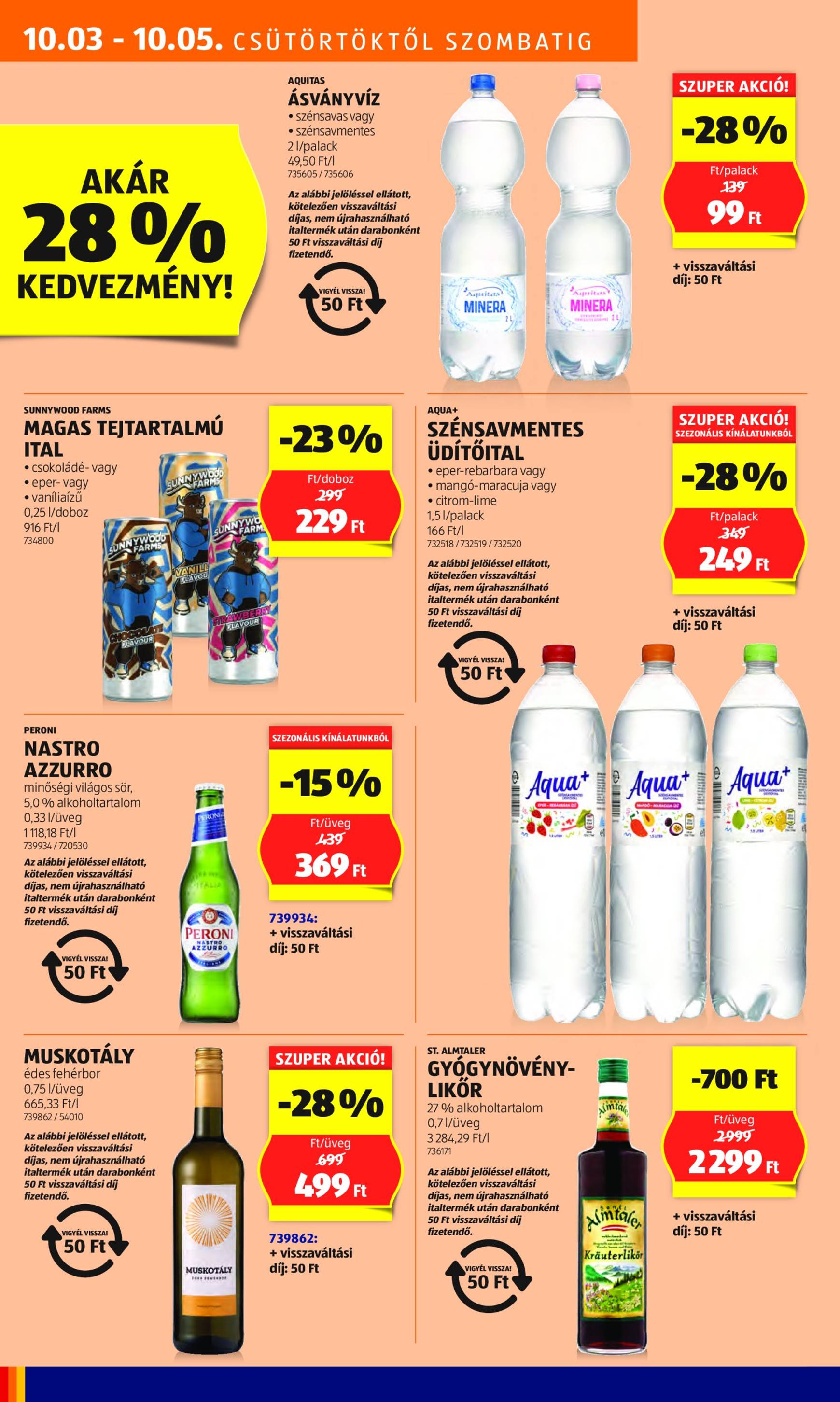 aldi - Aktuális újság Aldi 10.03. - 10.09. - page: 10